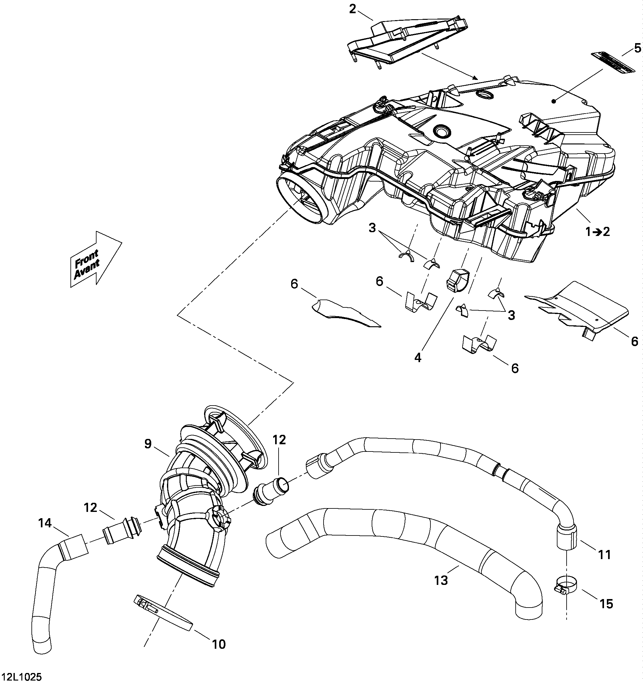 Схема узла: Air Intake System