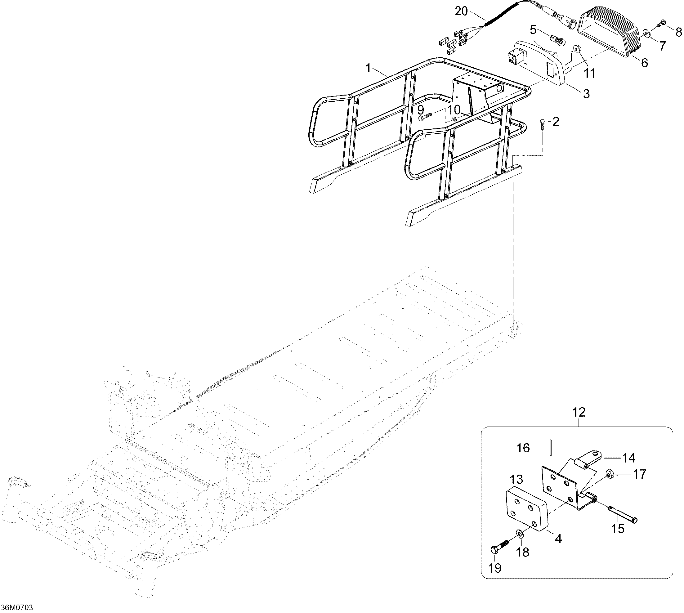 Luggage Rack
