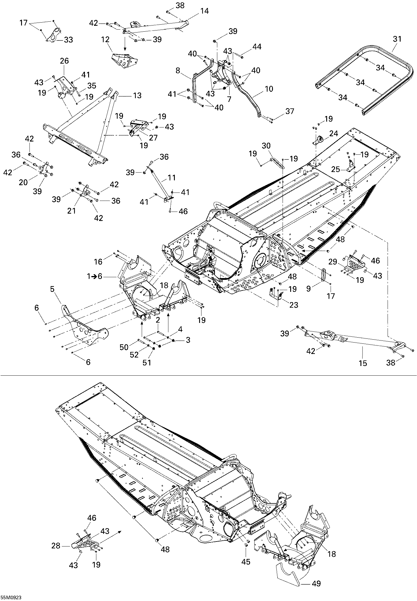 Схема узла: Frame and Components