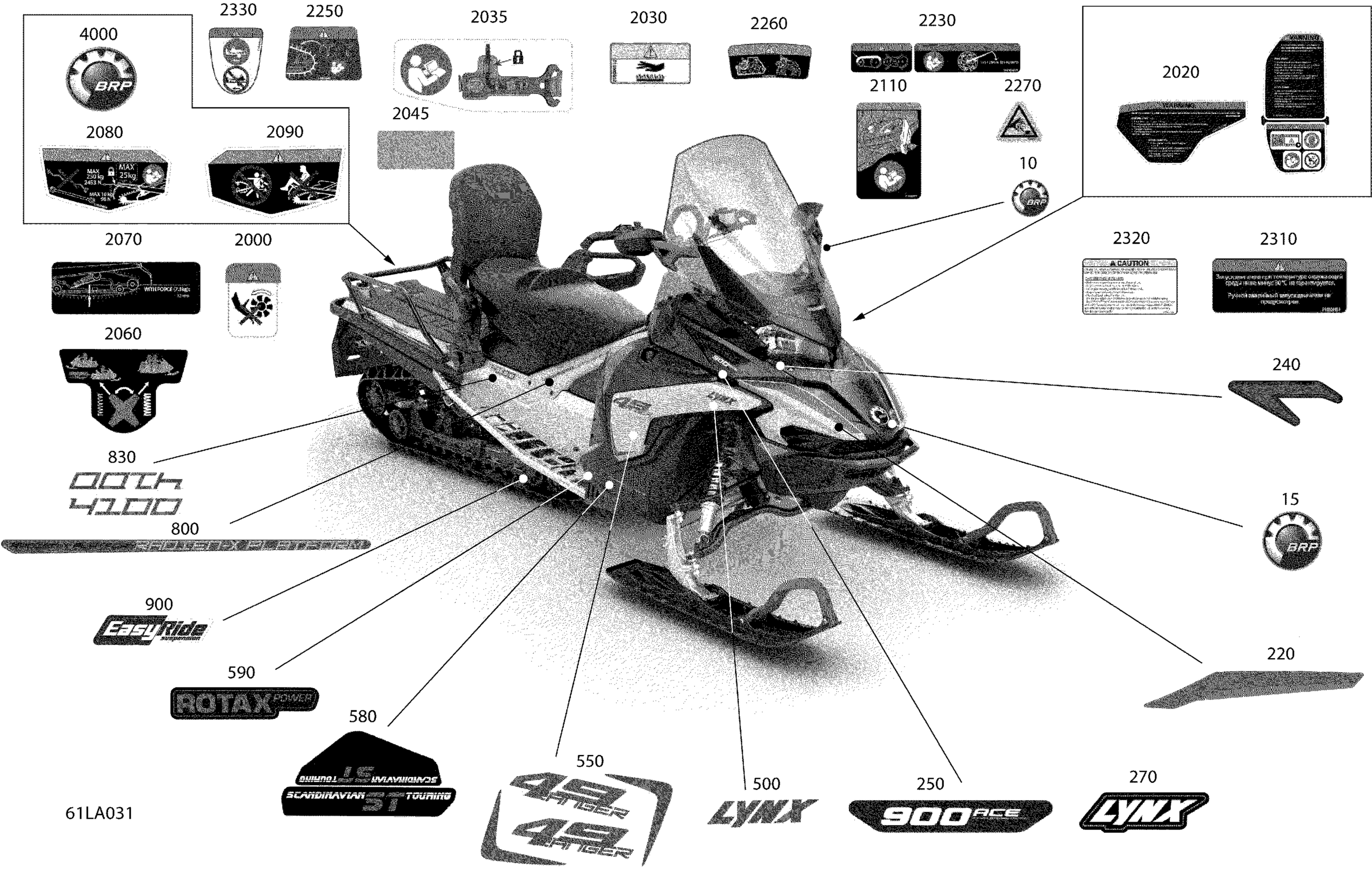 Схема узла: Body - Decals