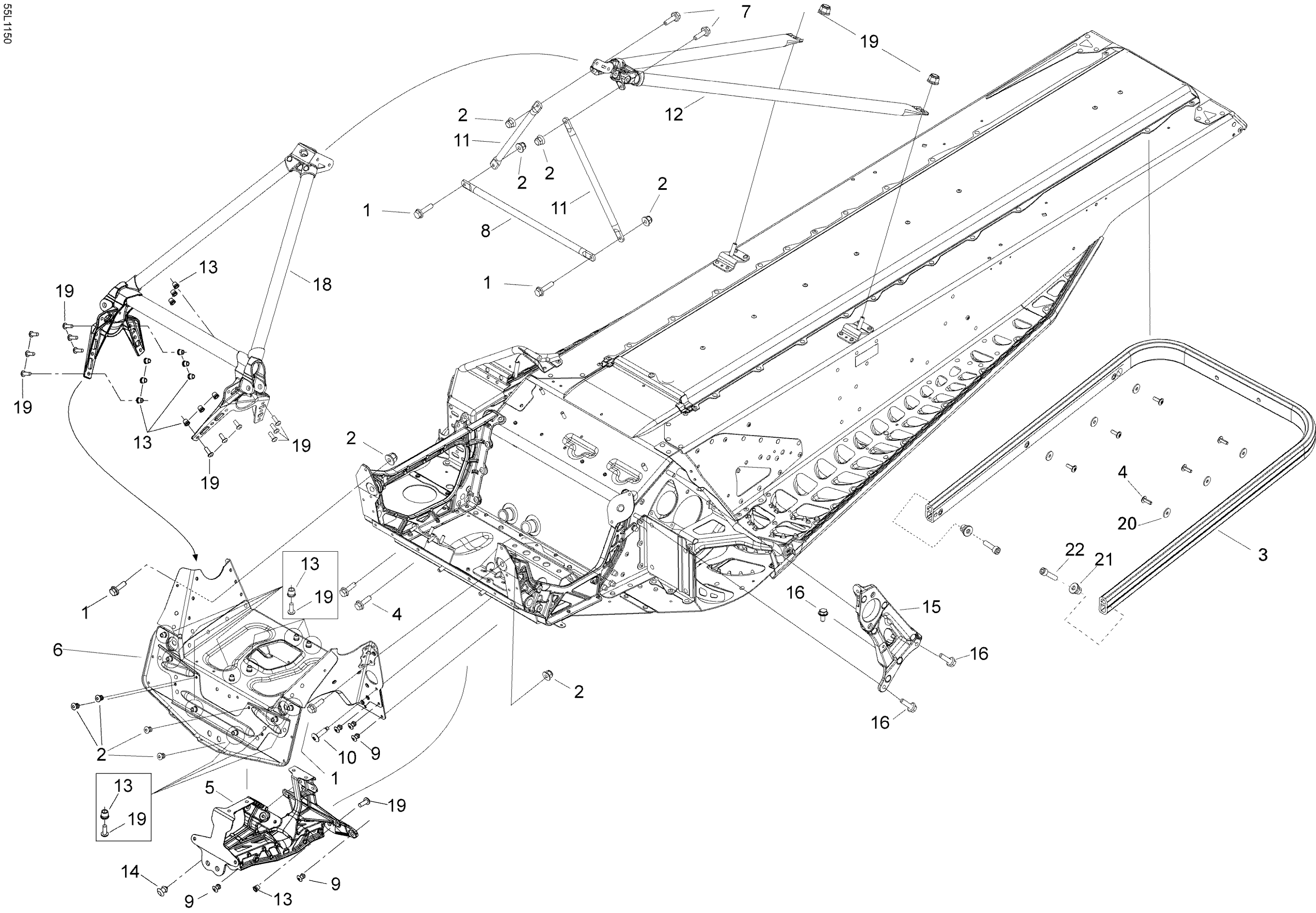 Frame and components