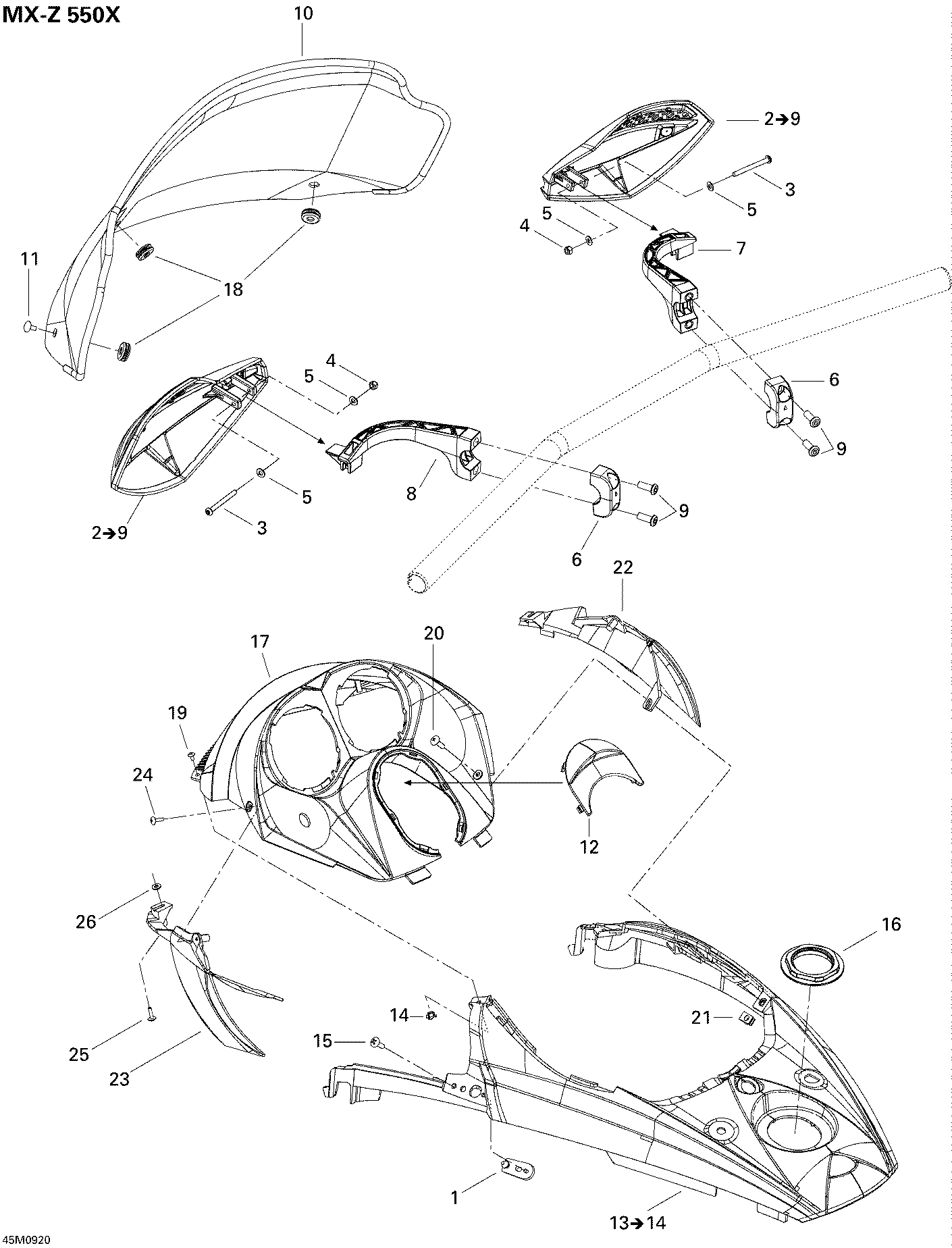 Windshield And Console