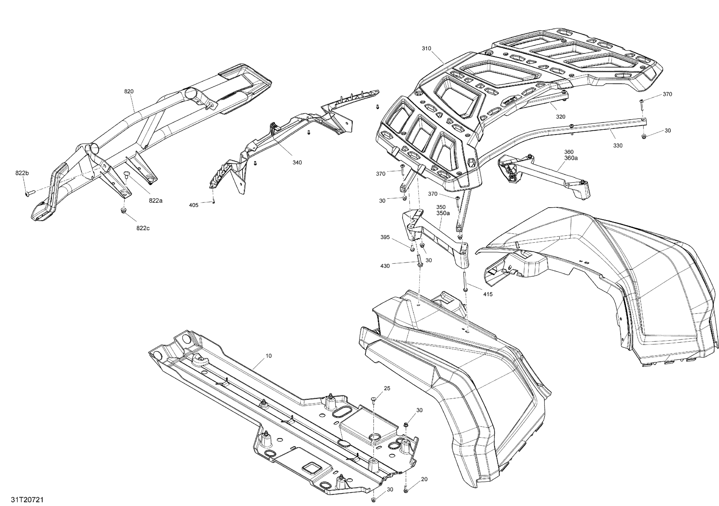 Body - Bumper And Skid Plate - DPS - Orange