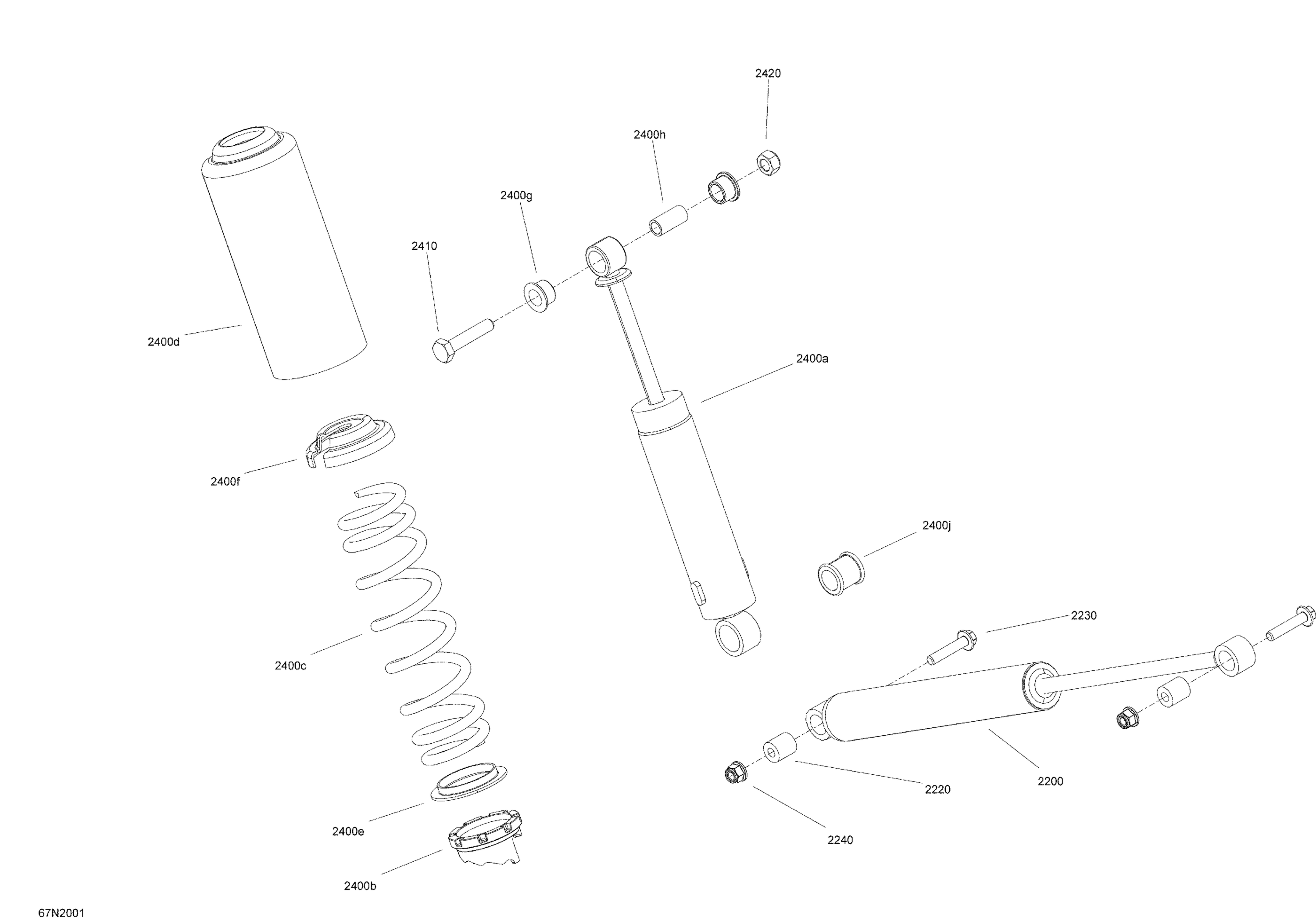 Suspension, Rear - Shocks