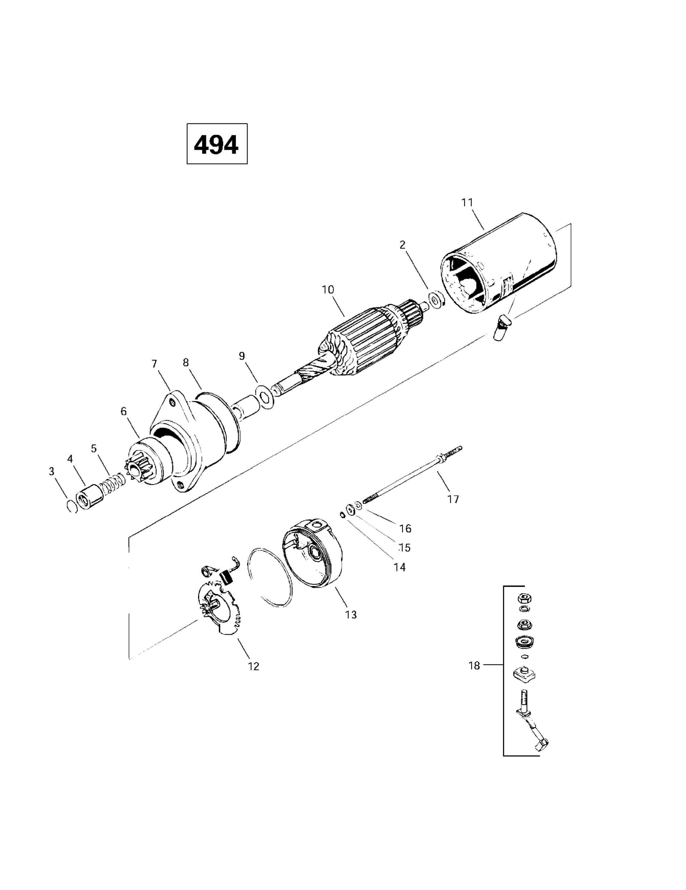 Electric Starter (494)