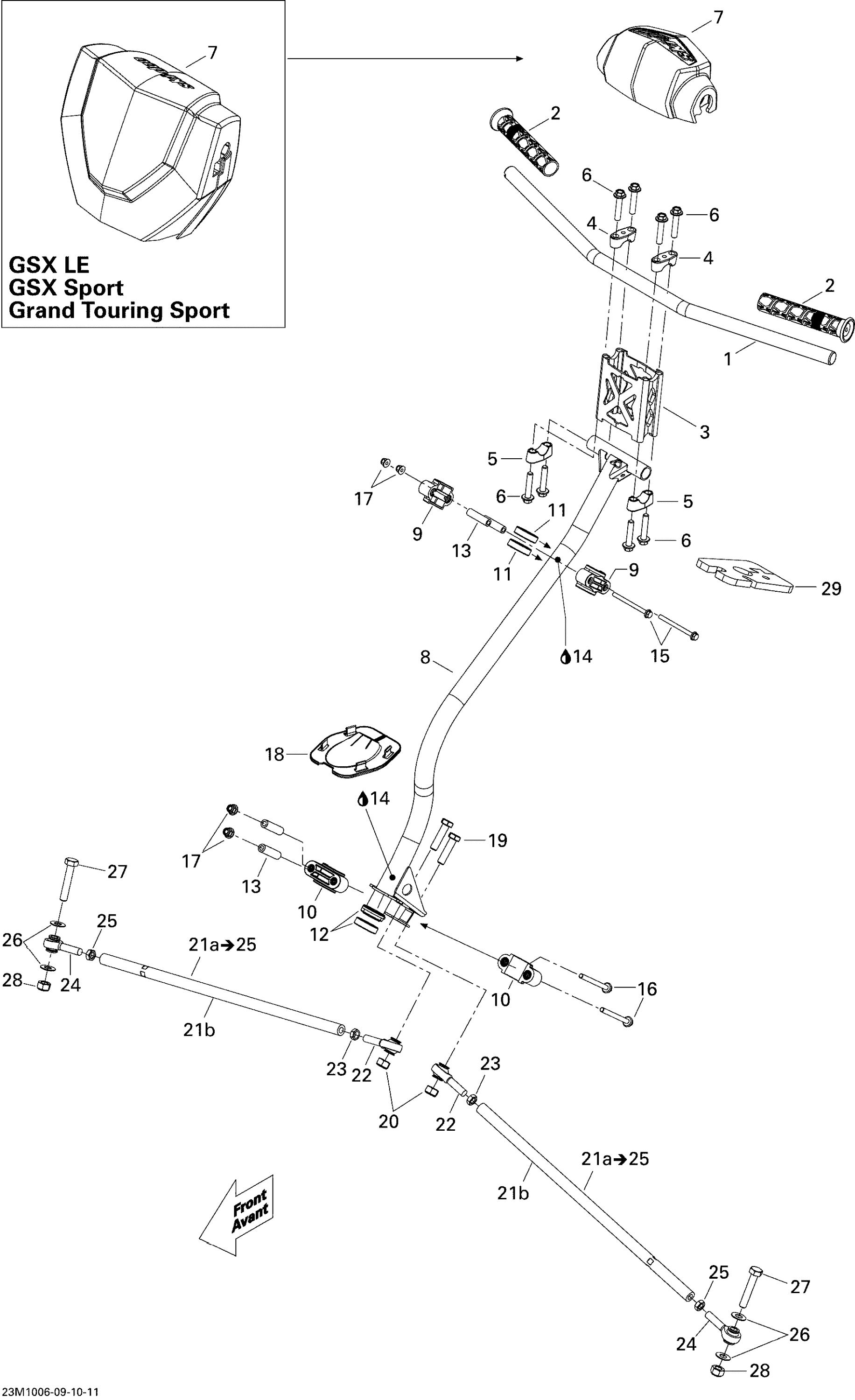 Steering 500SS