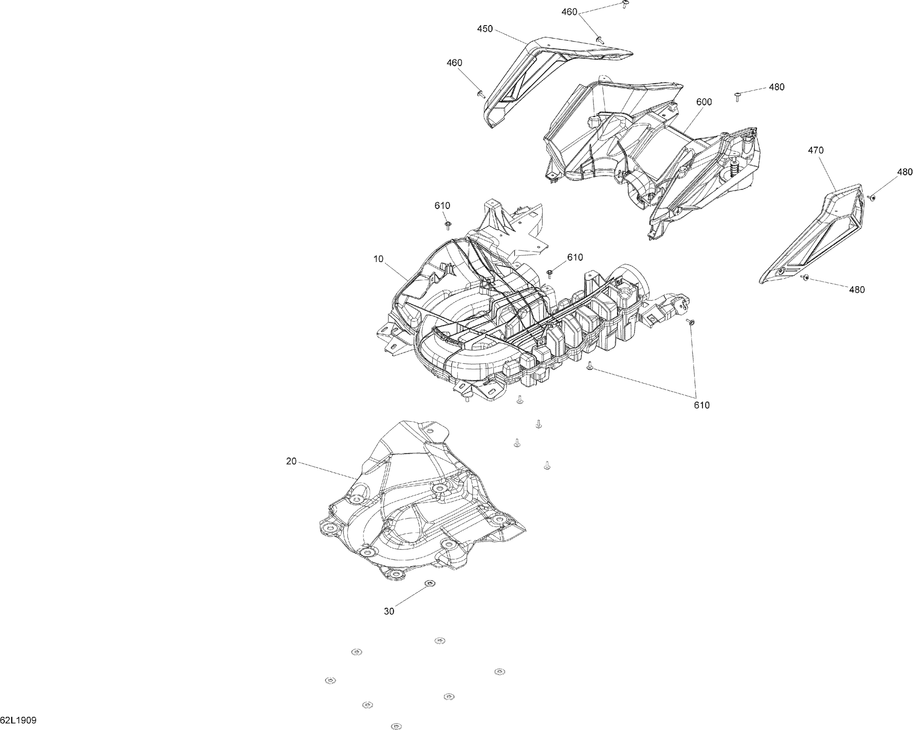 Air Intake - 600 Racing