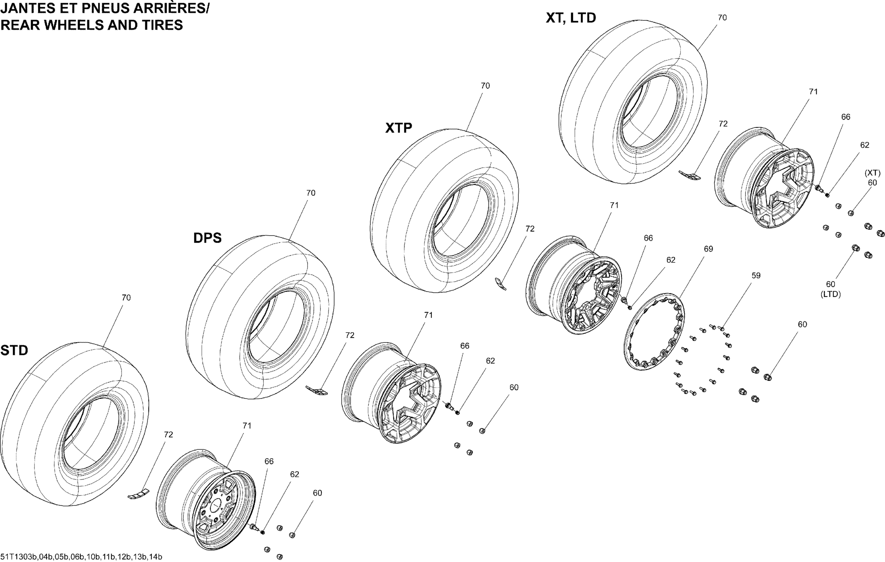 Схема узла: Wheels And Tires Rear