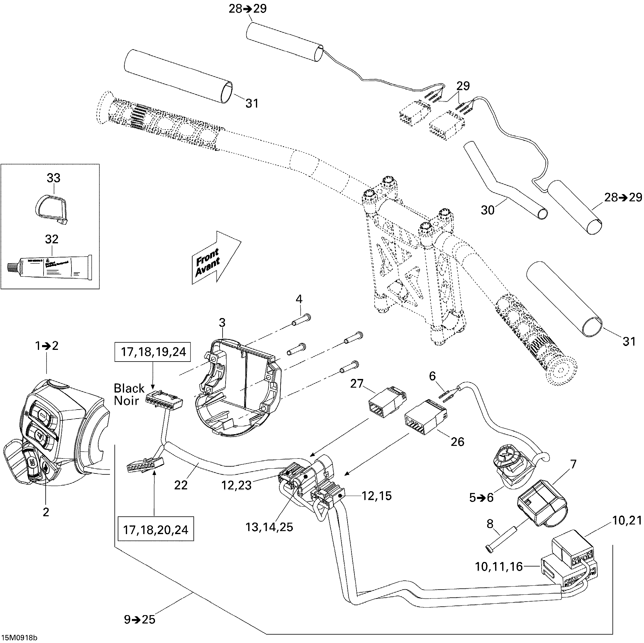 Steering Wiring Harness 1200
