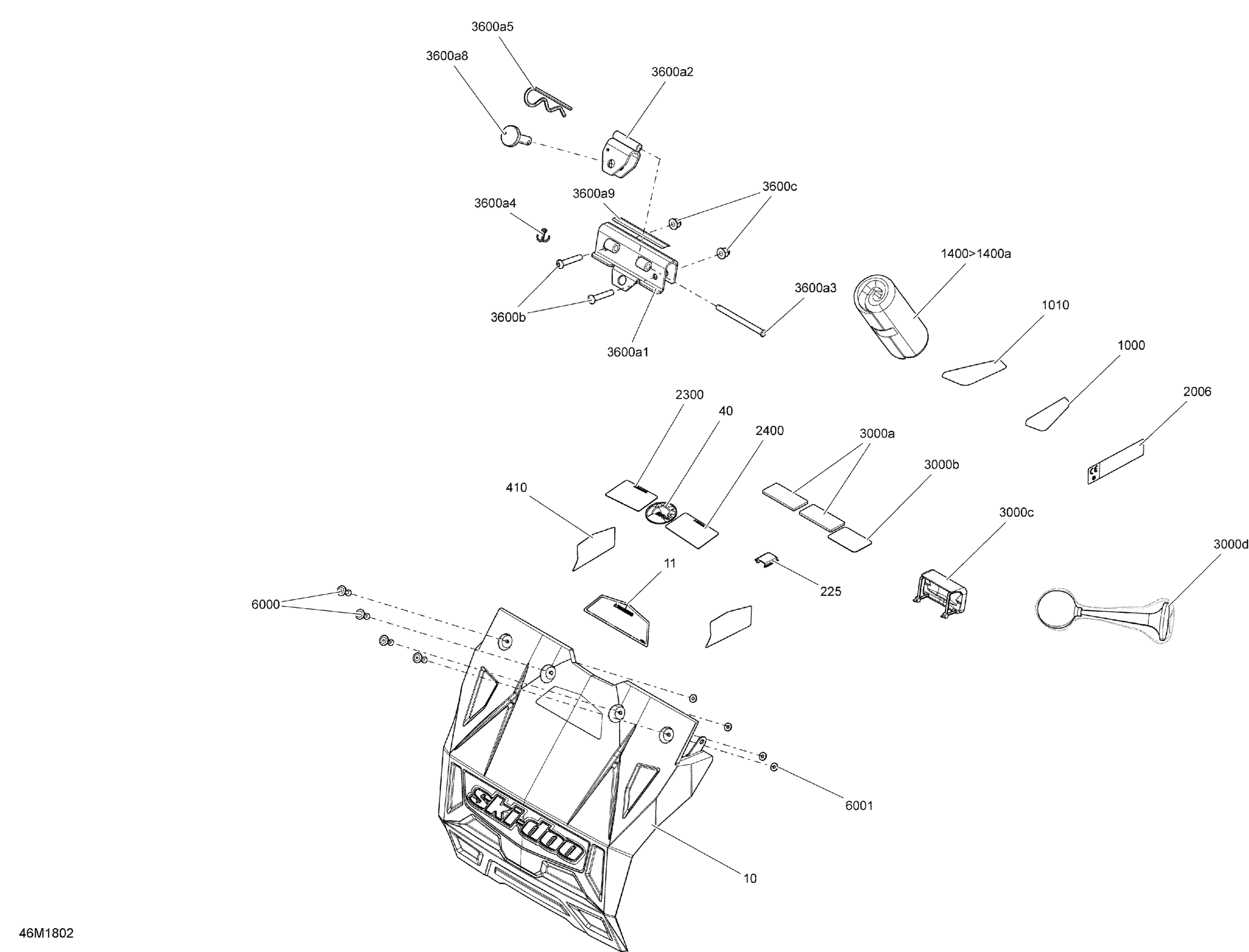 Схема узла: Utilities Expedition 600 ACE & 900 ACE