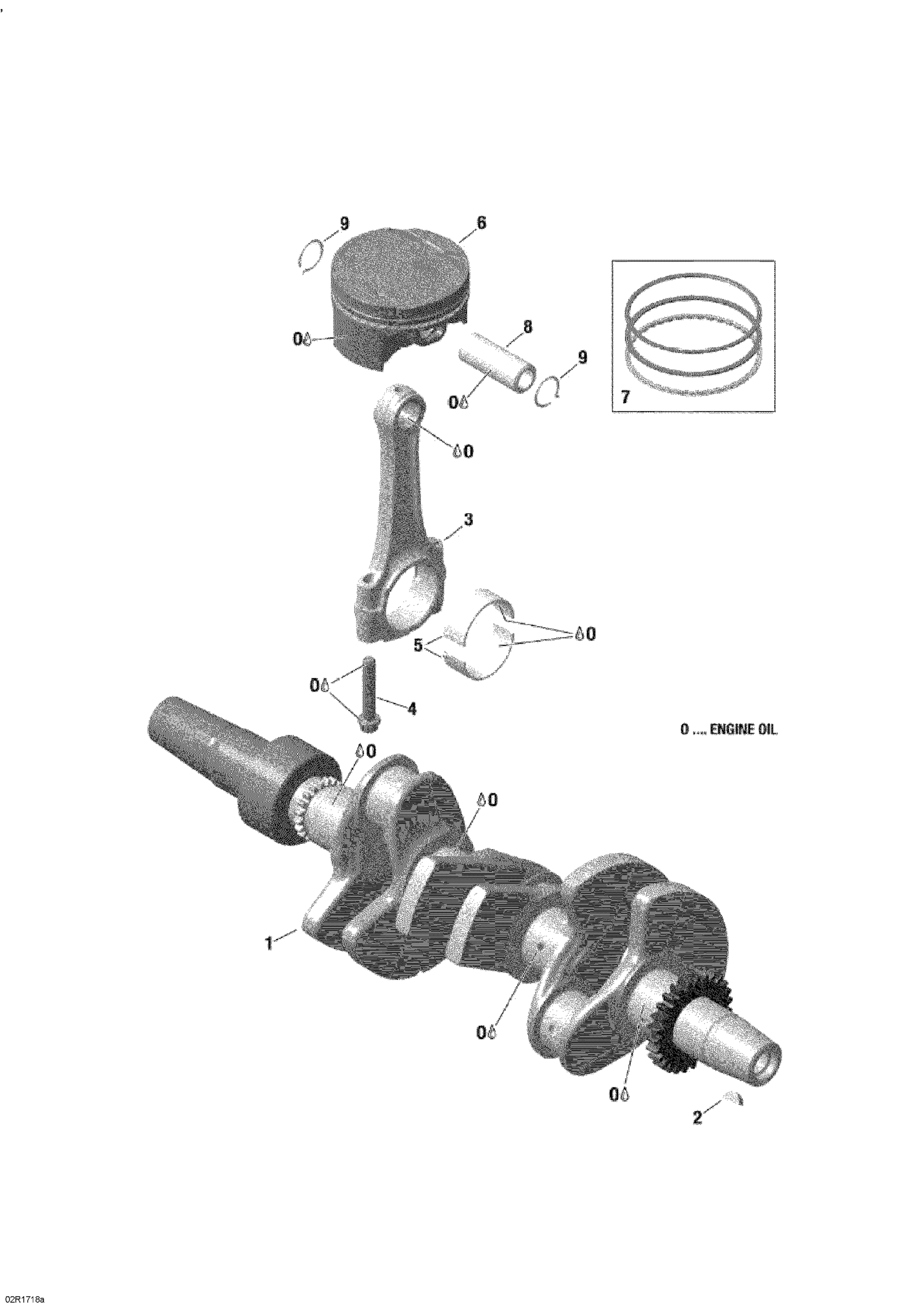 Crankshaft And Pistons _02R1552