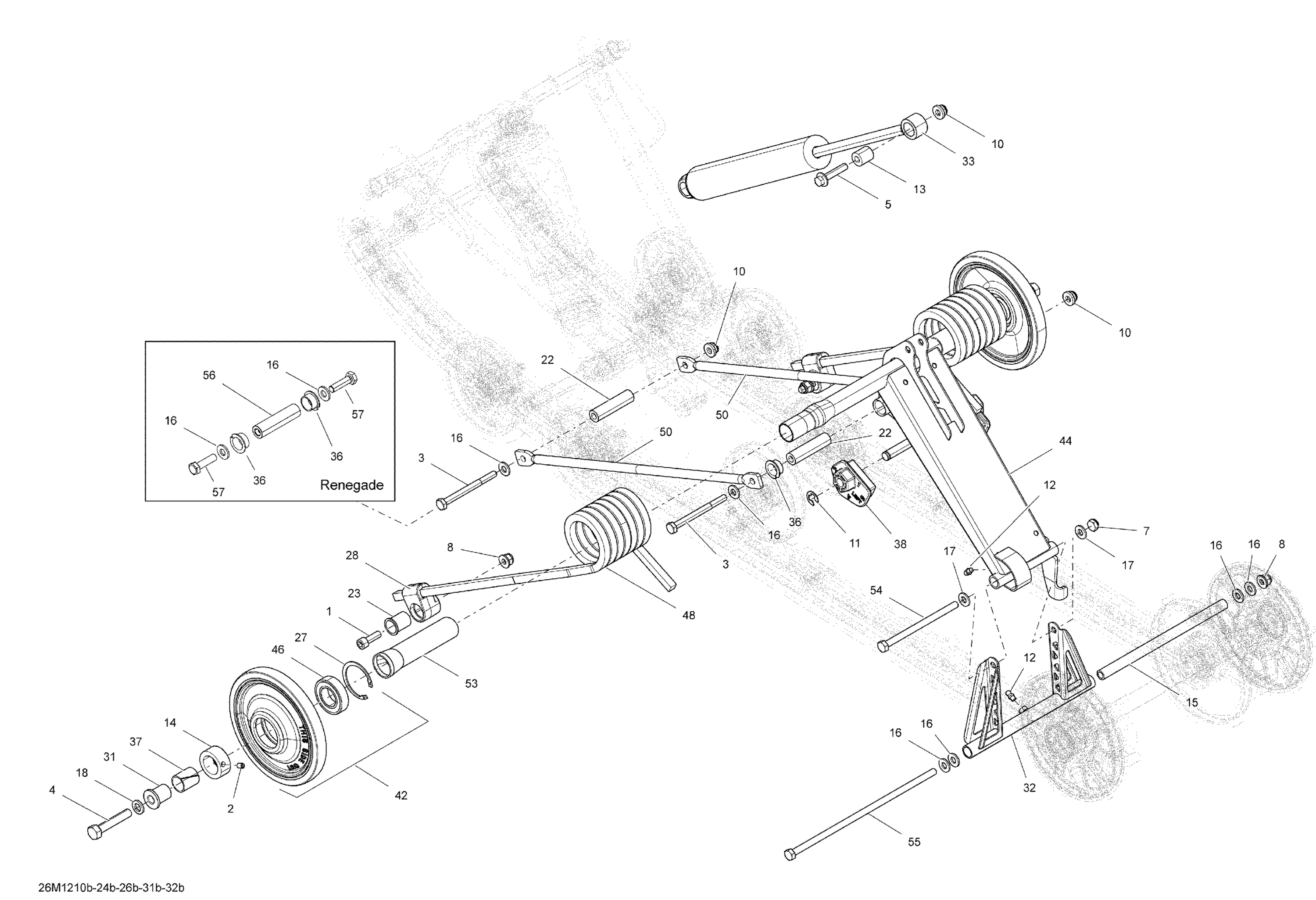 Rear Suspension Rear Arm