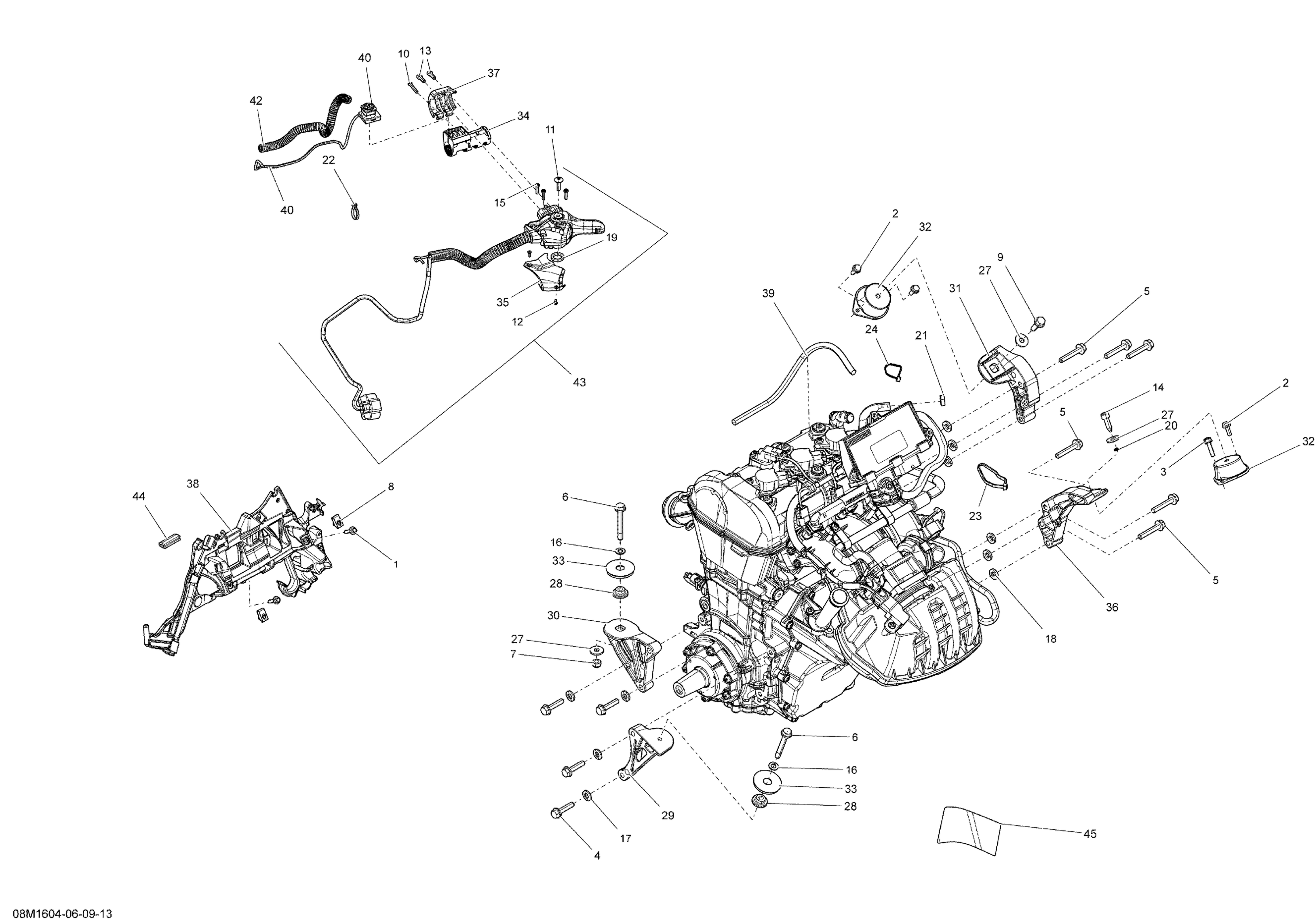 Схема узла: Engine - 900 ACE