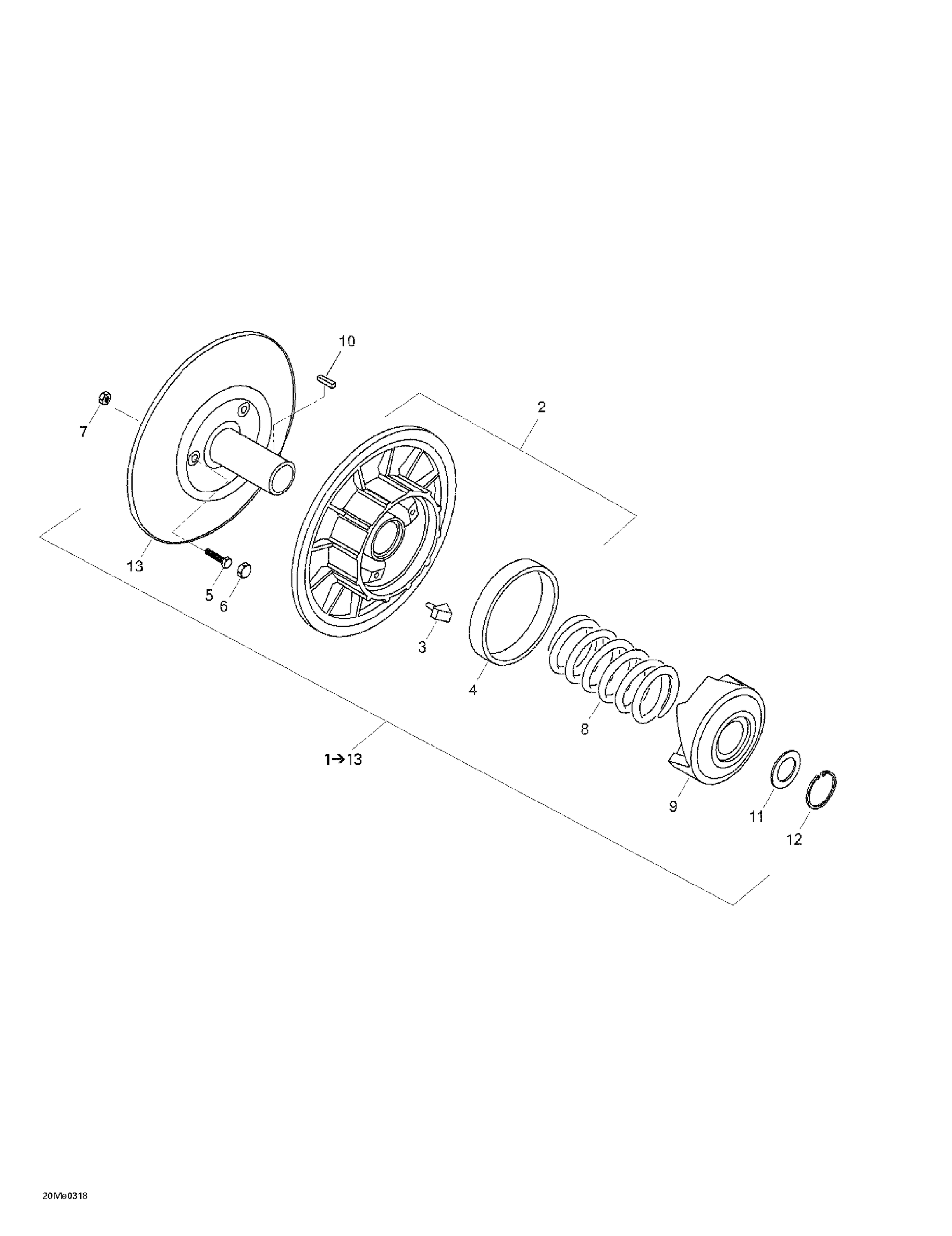 Driven Pulley