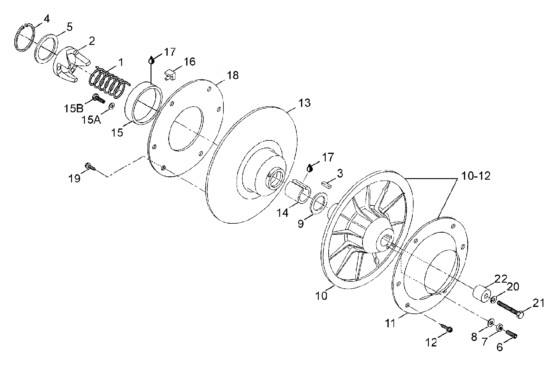 Driven Pulley