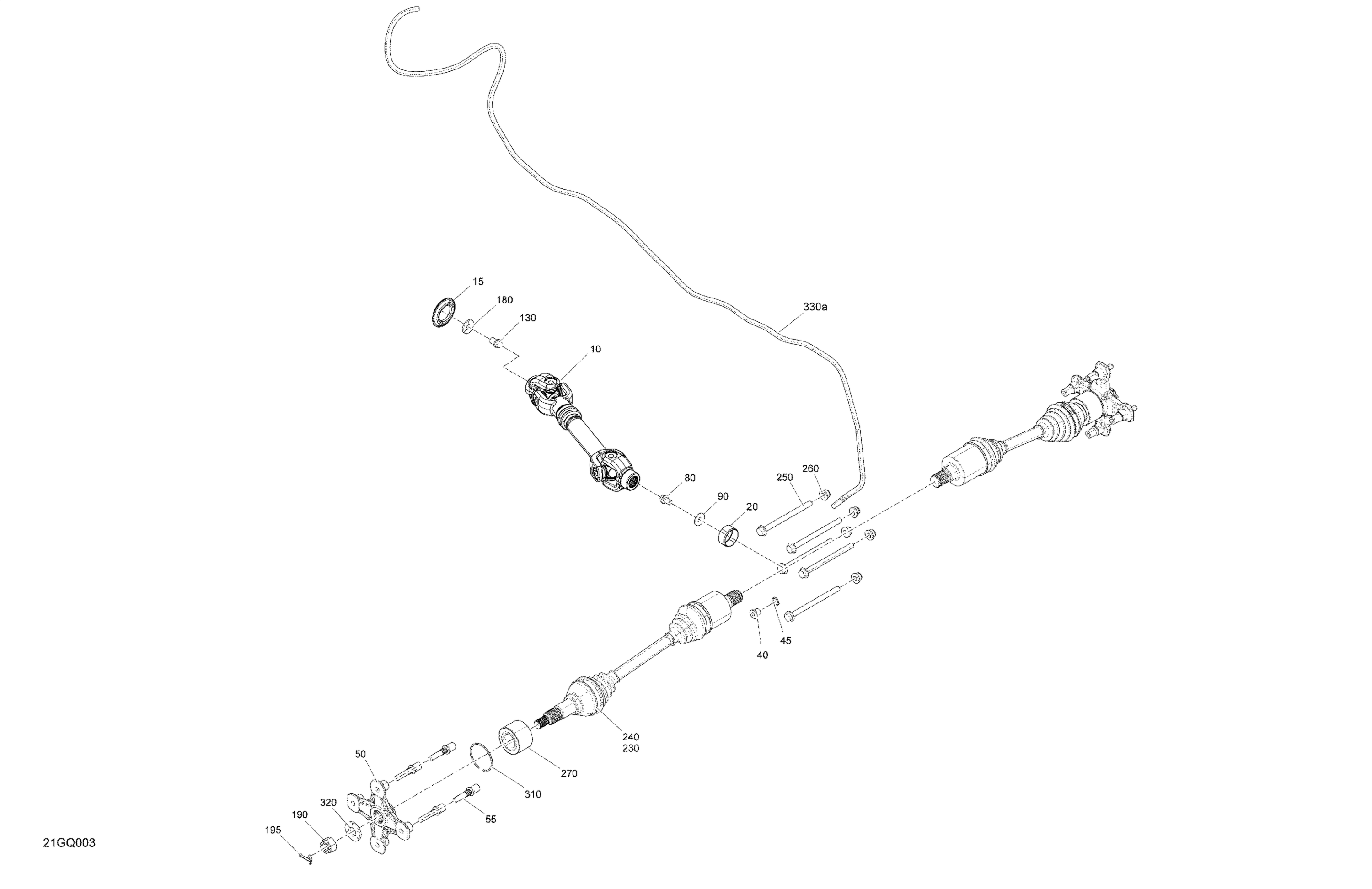 Схема узла: Drive - Rear - Common Parts