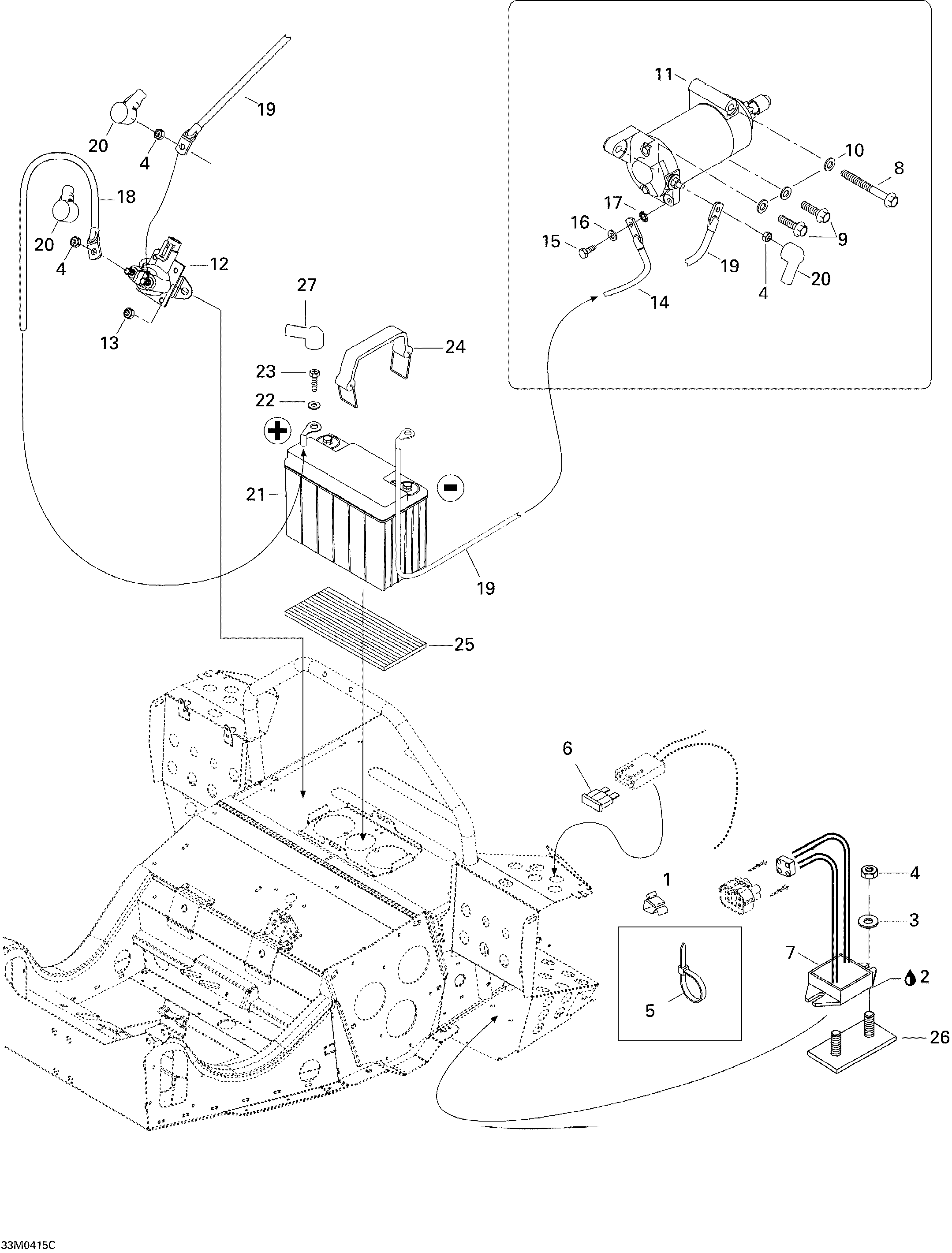 Схема узла: Electrical System (600 Wtlc)
