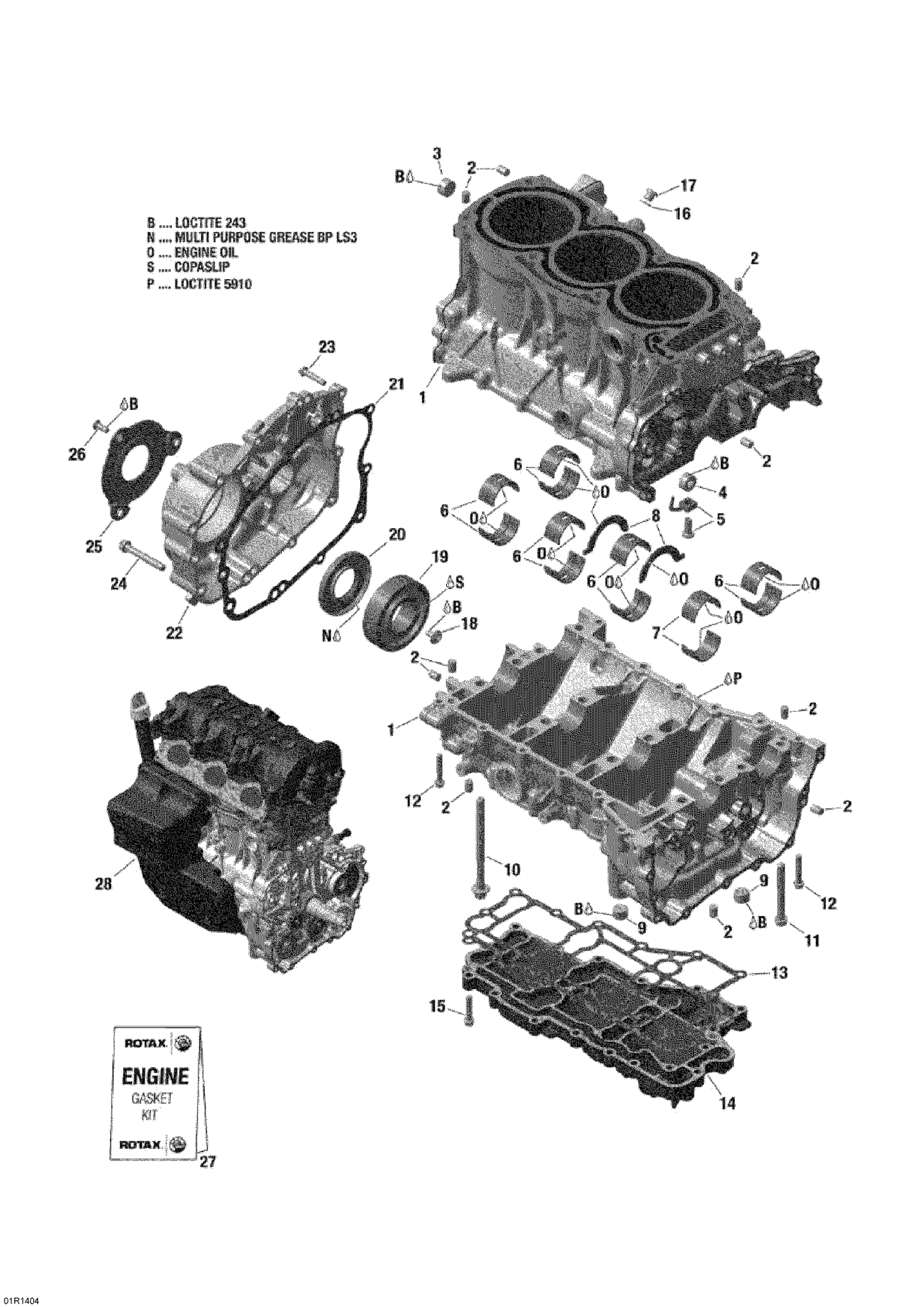 Схема узла: Engine Block