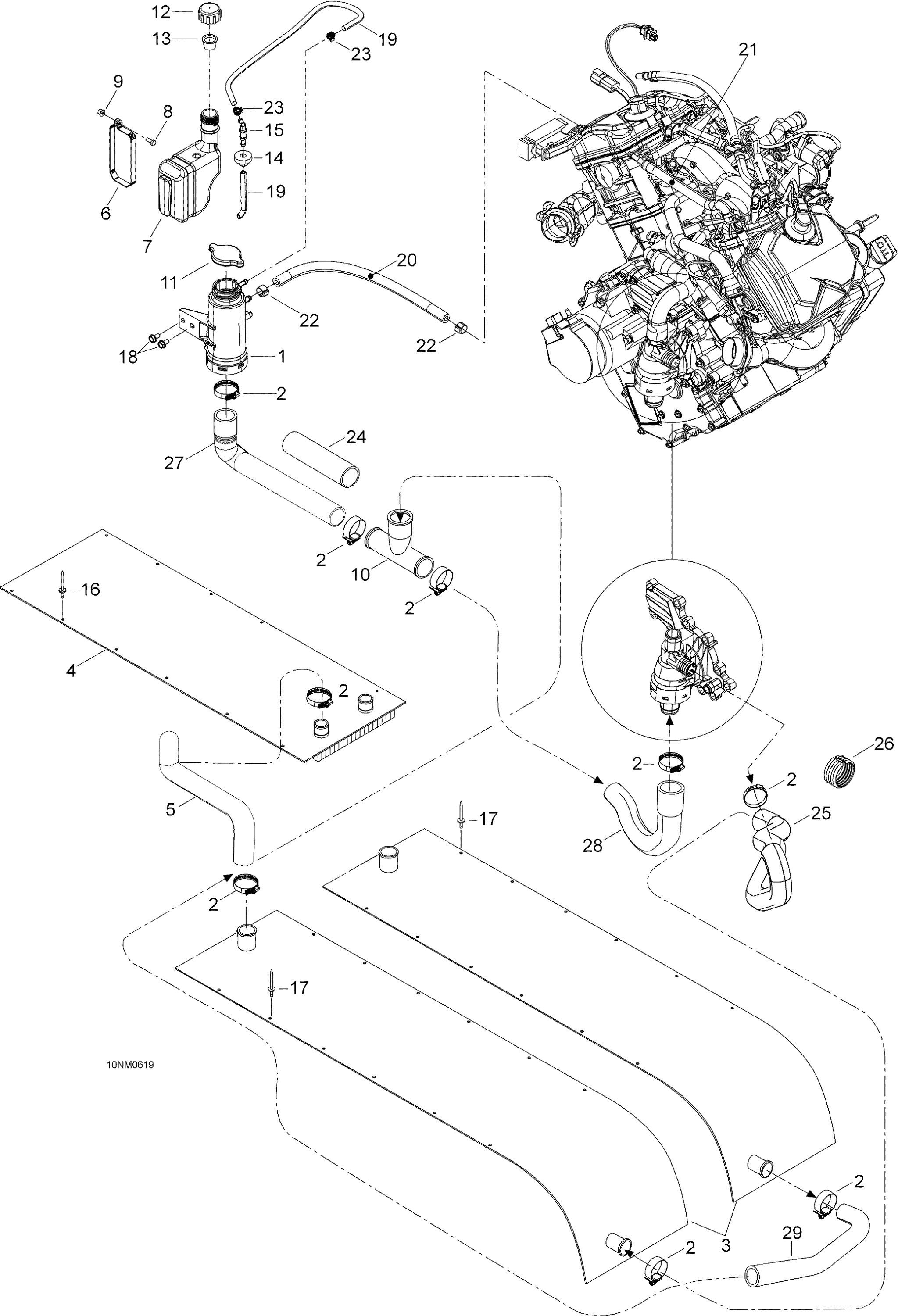 Схема узла: Cooling System