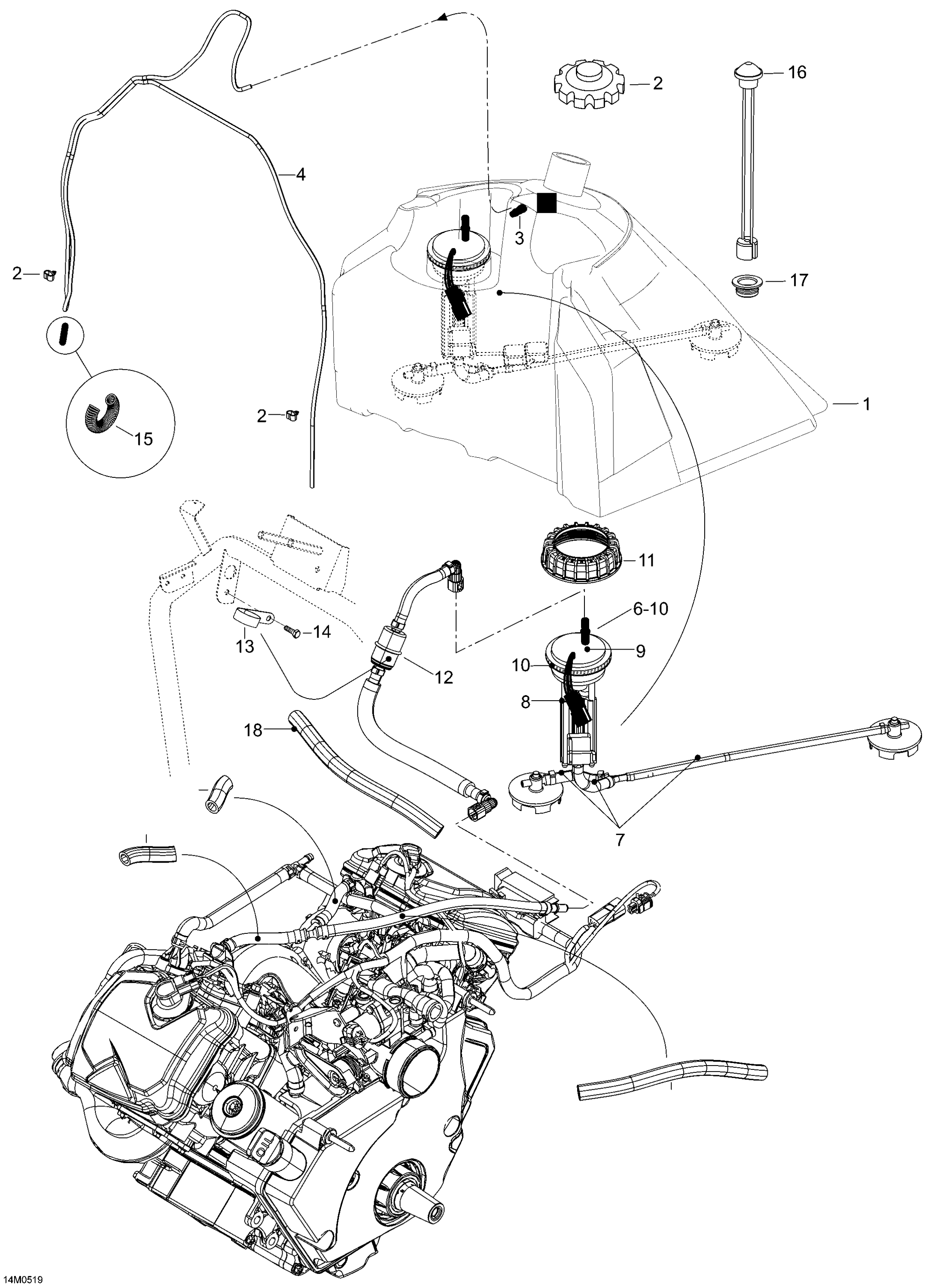 Схема узла: Fuel System