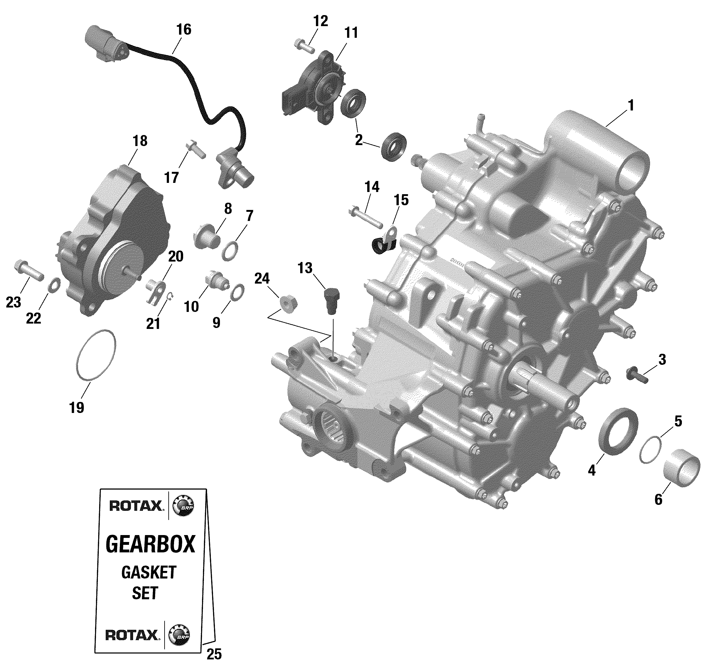 Gear Box And Components 46565 - North Edition
