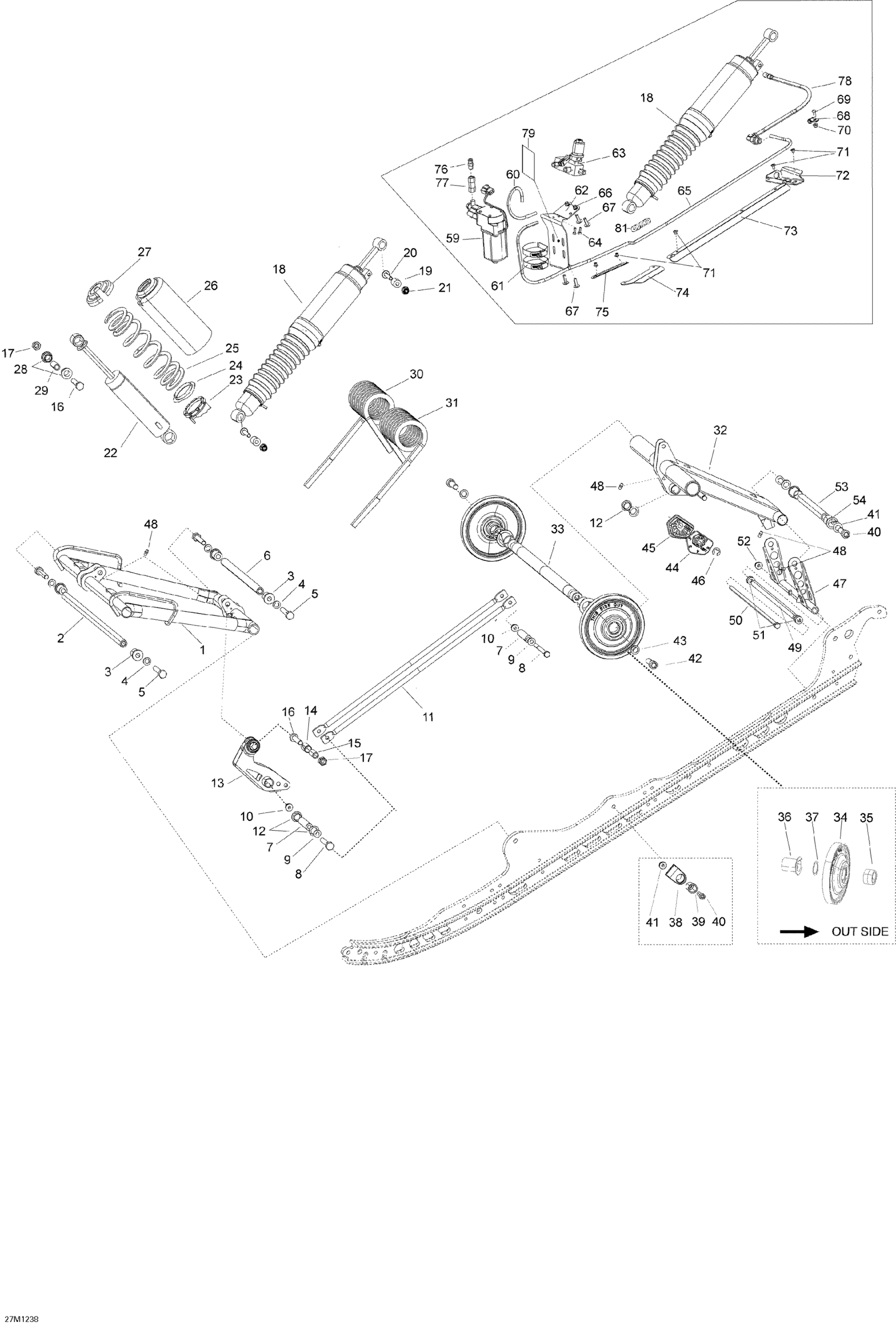 Схема узла: Front Arm