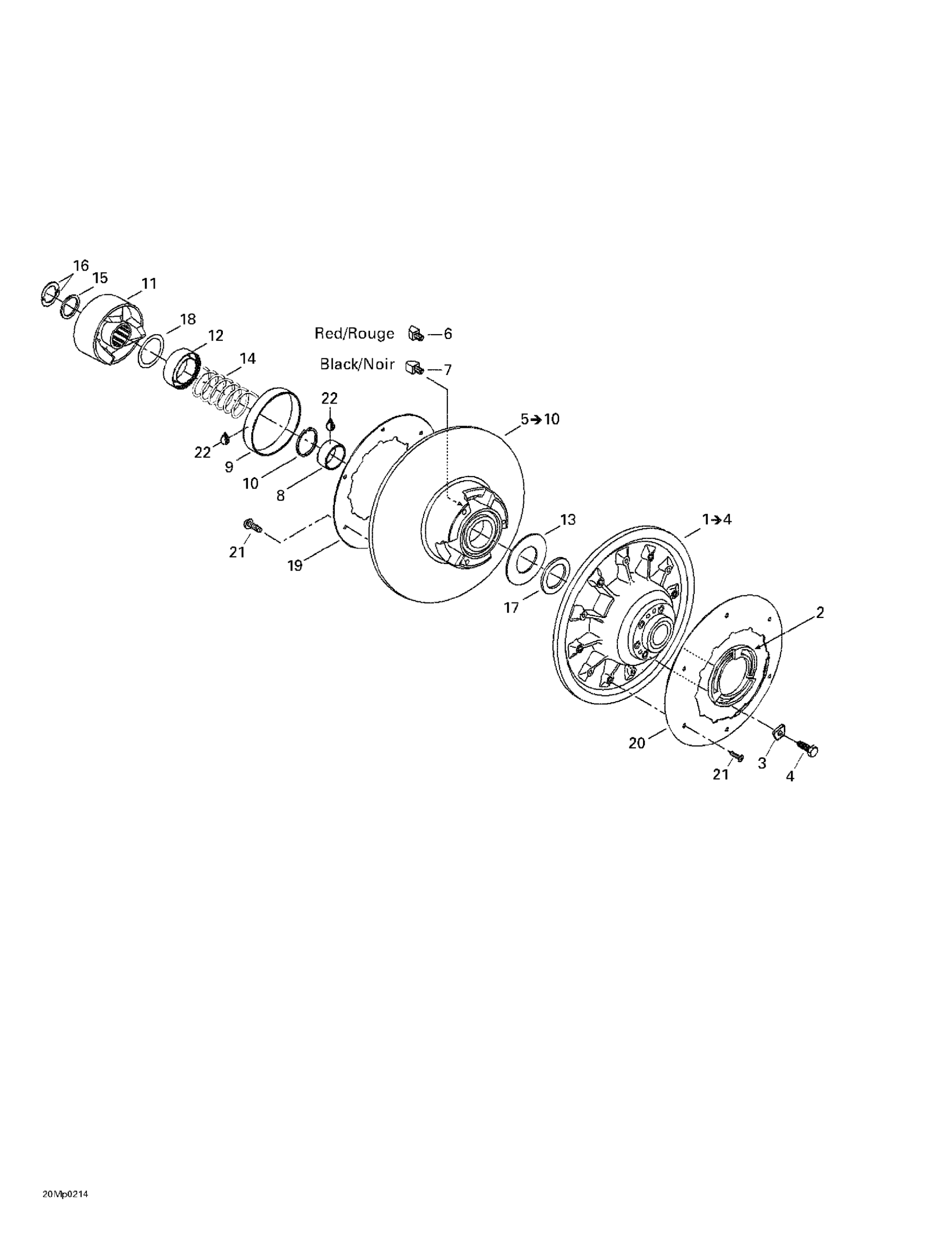 Driven Pulley
