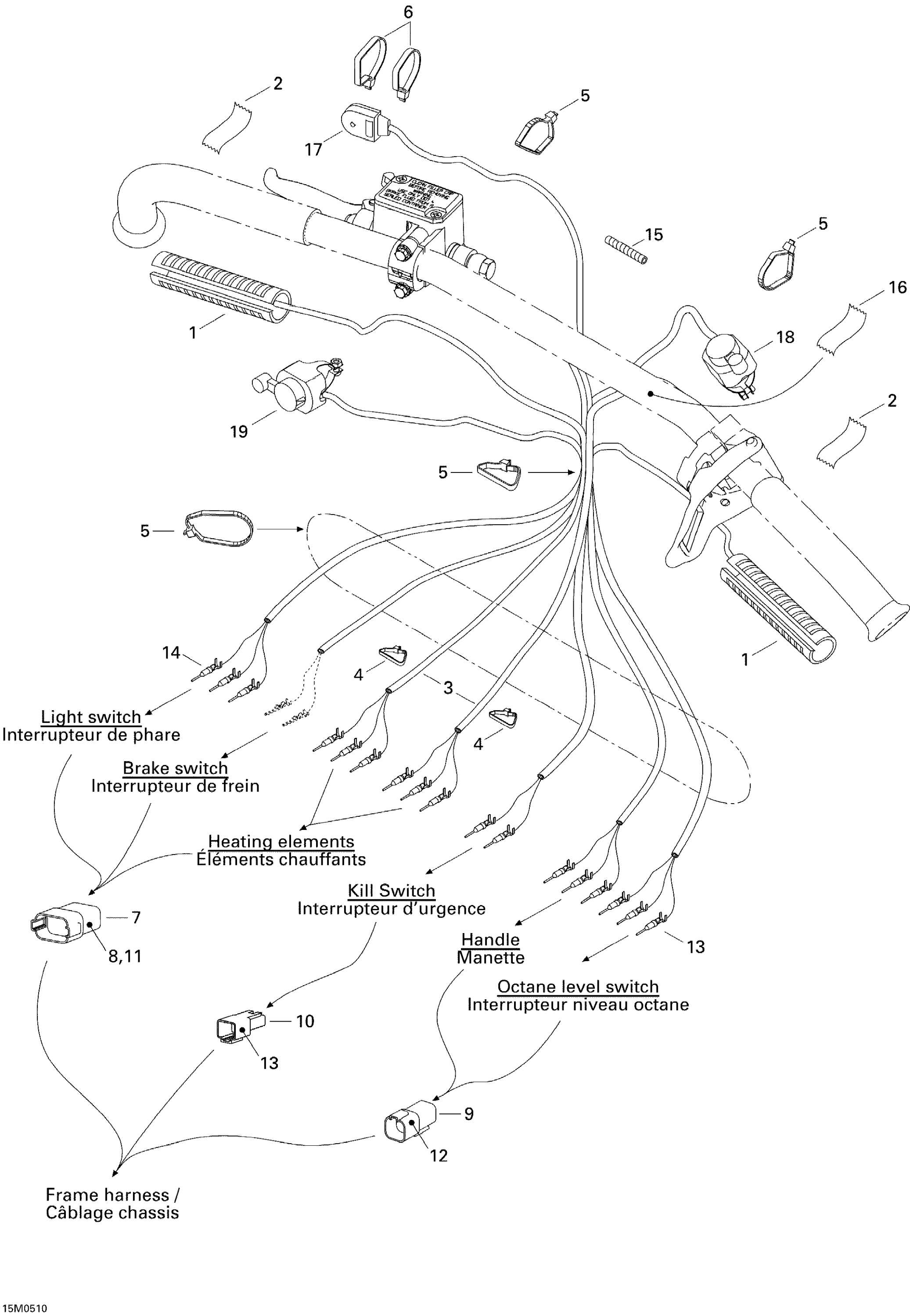 Схема узла: Steering Harness