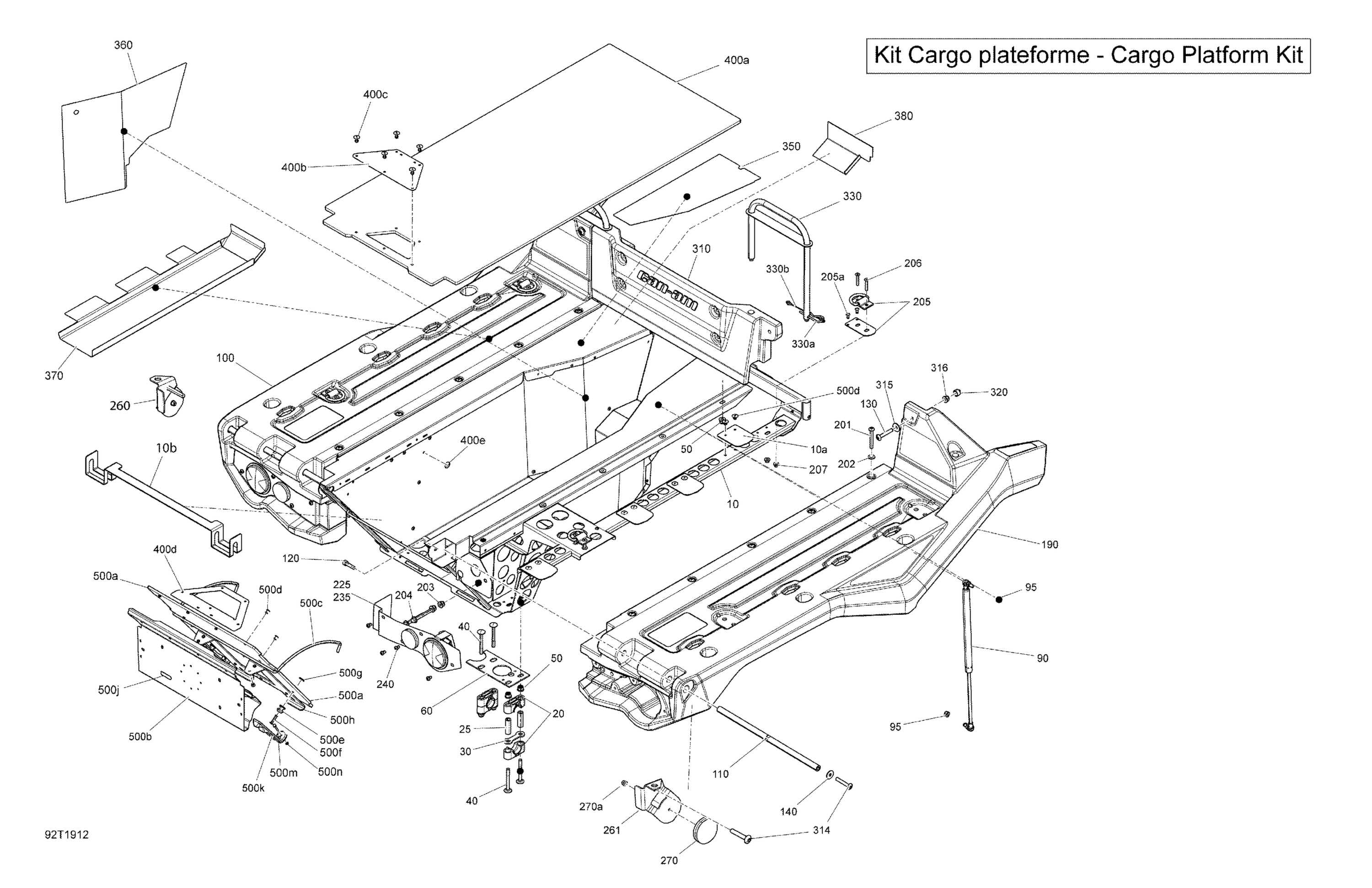 Cargo 6X6 - Cargo Platform Kit