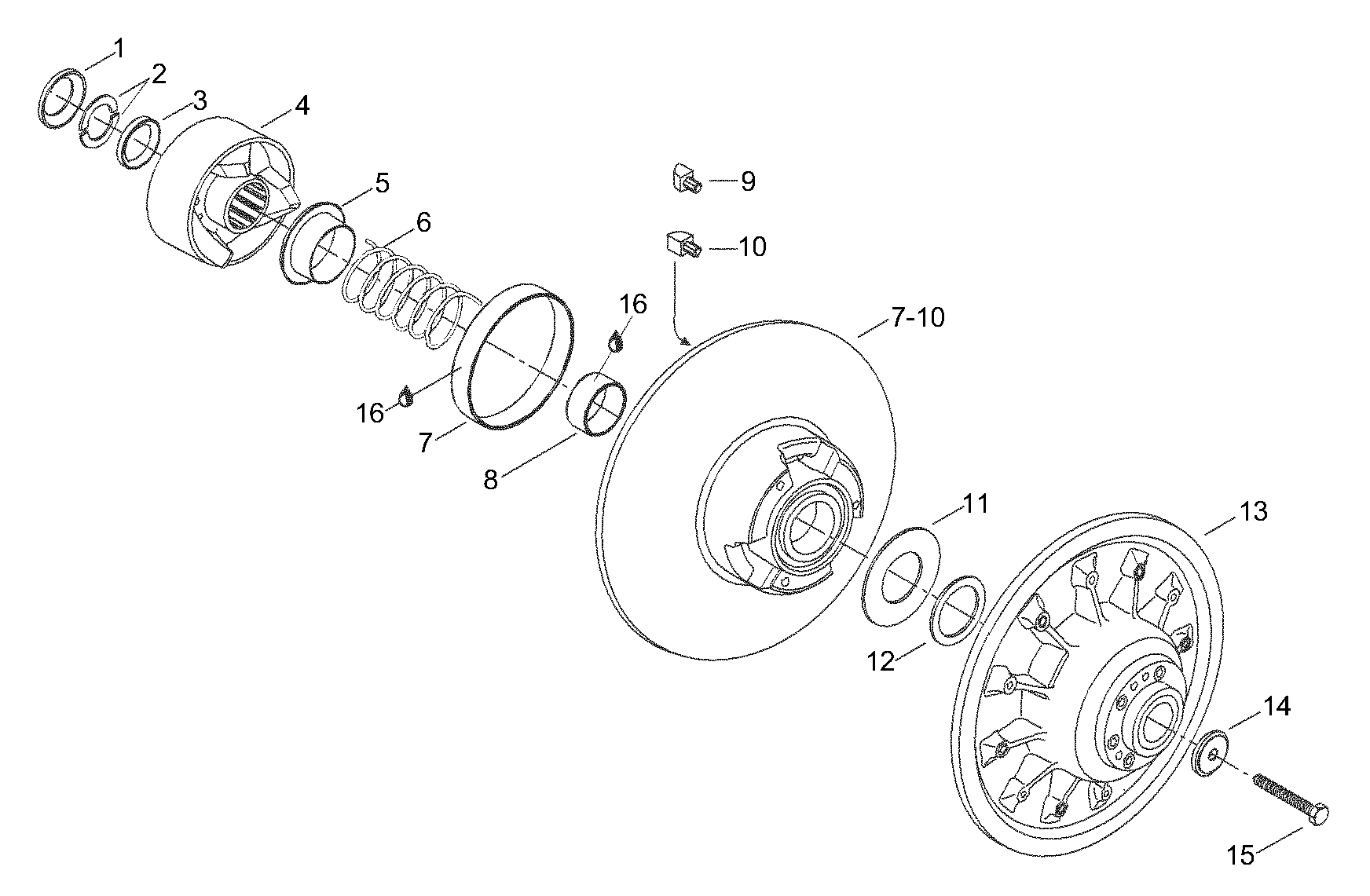 Driven Pulley