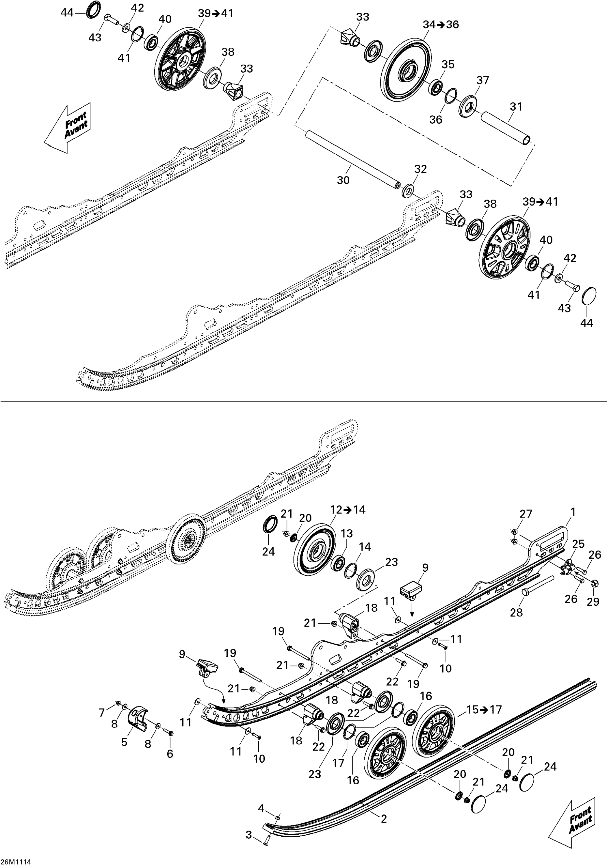 Схема узла: Rear Suspension