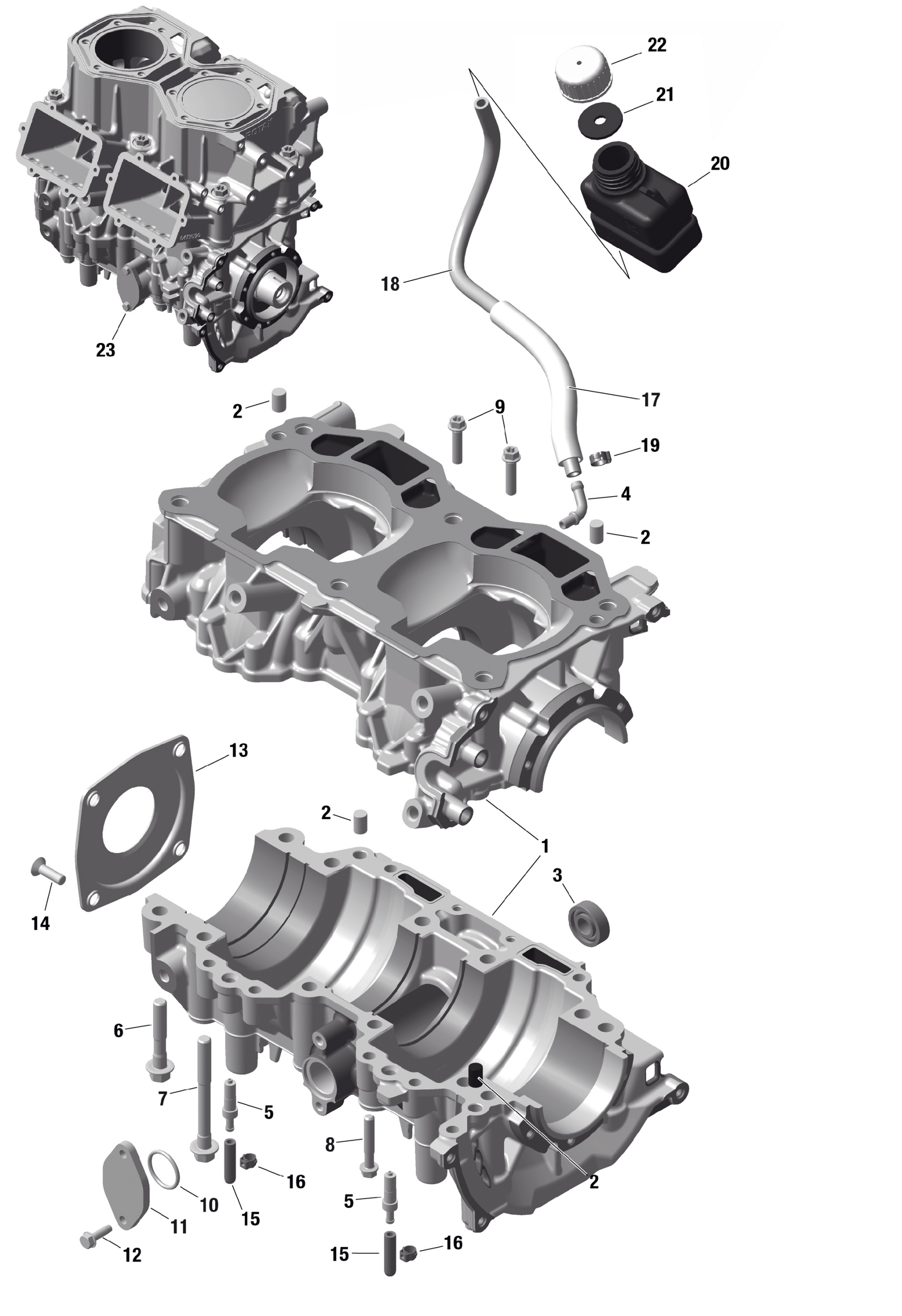 ROTAX - Crankcase