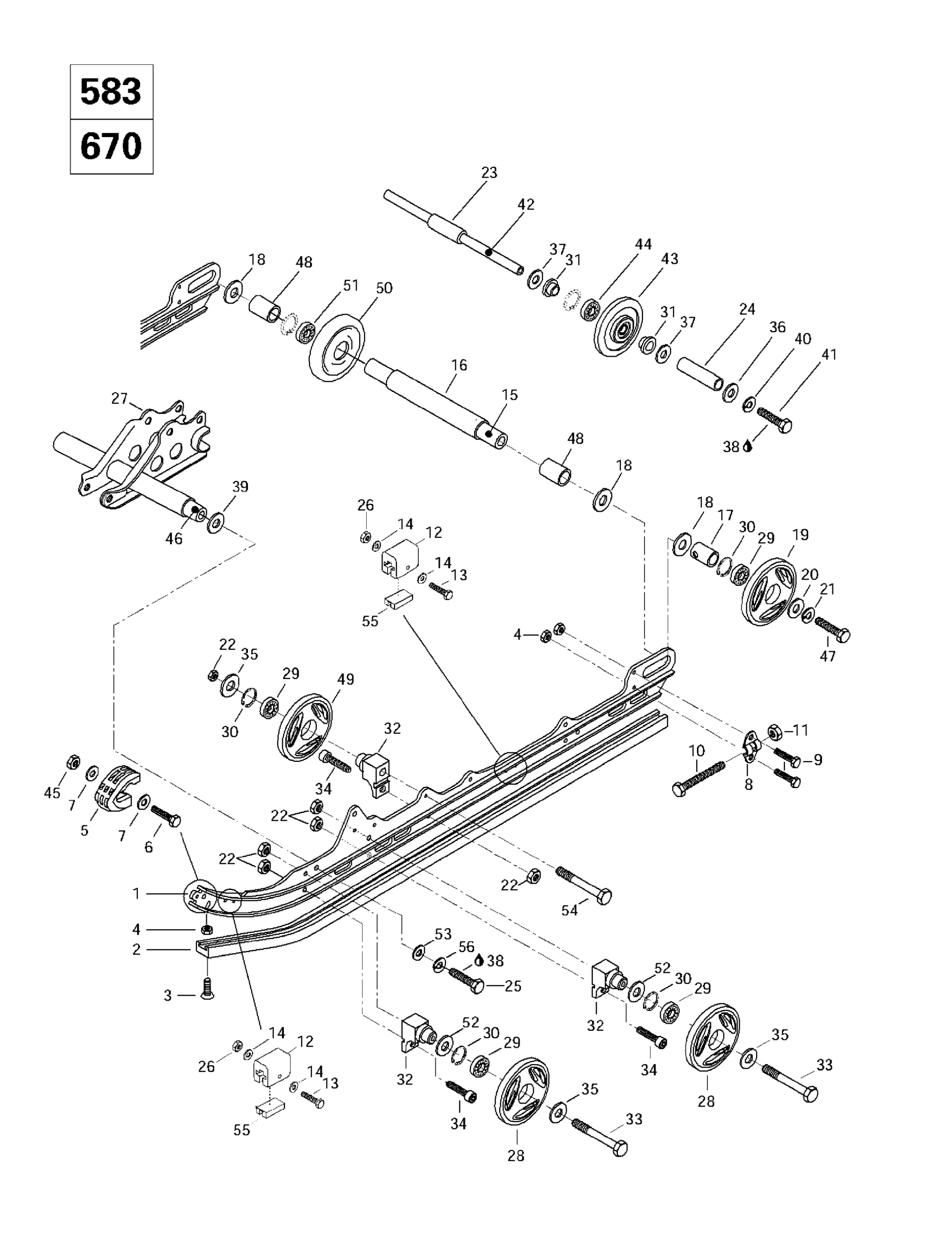Rear Suspension (583, 670)