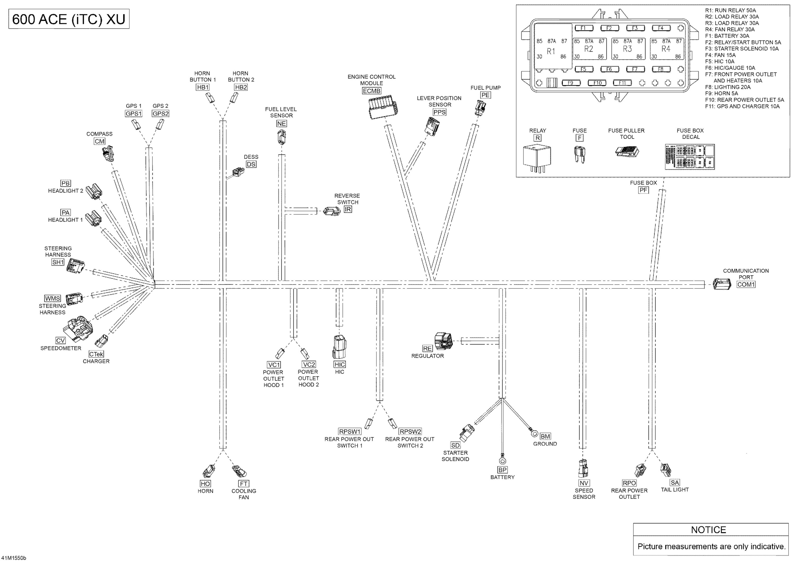 Electrical Harness (iTC) _41M1550b