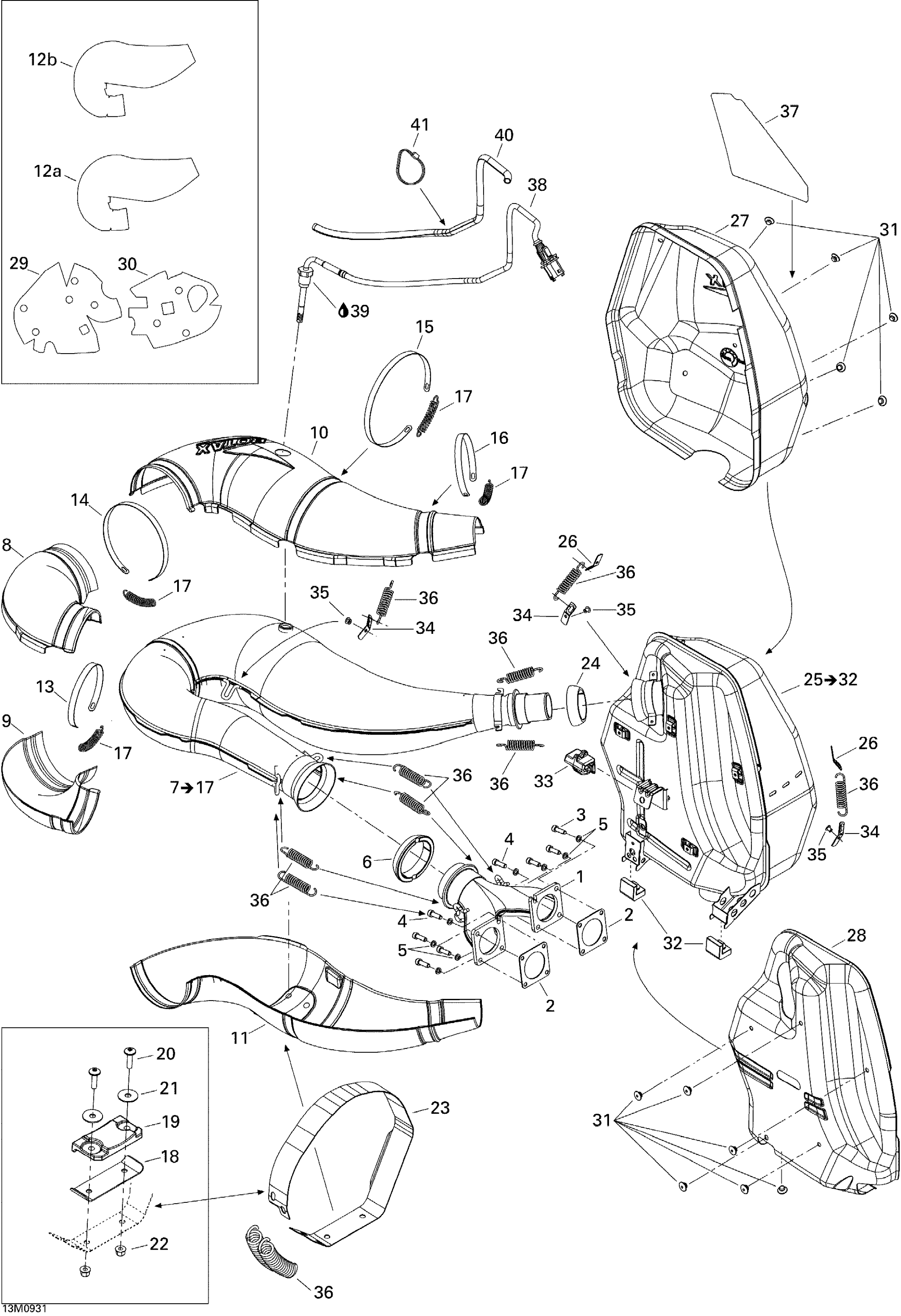 Схема узла: Exhaust System