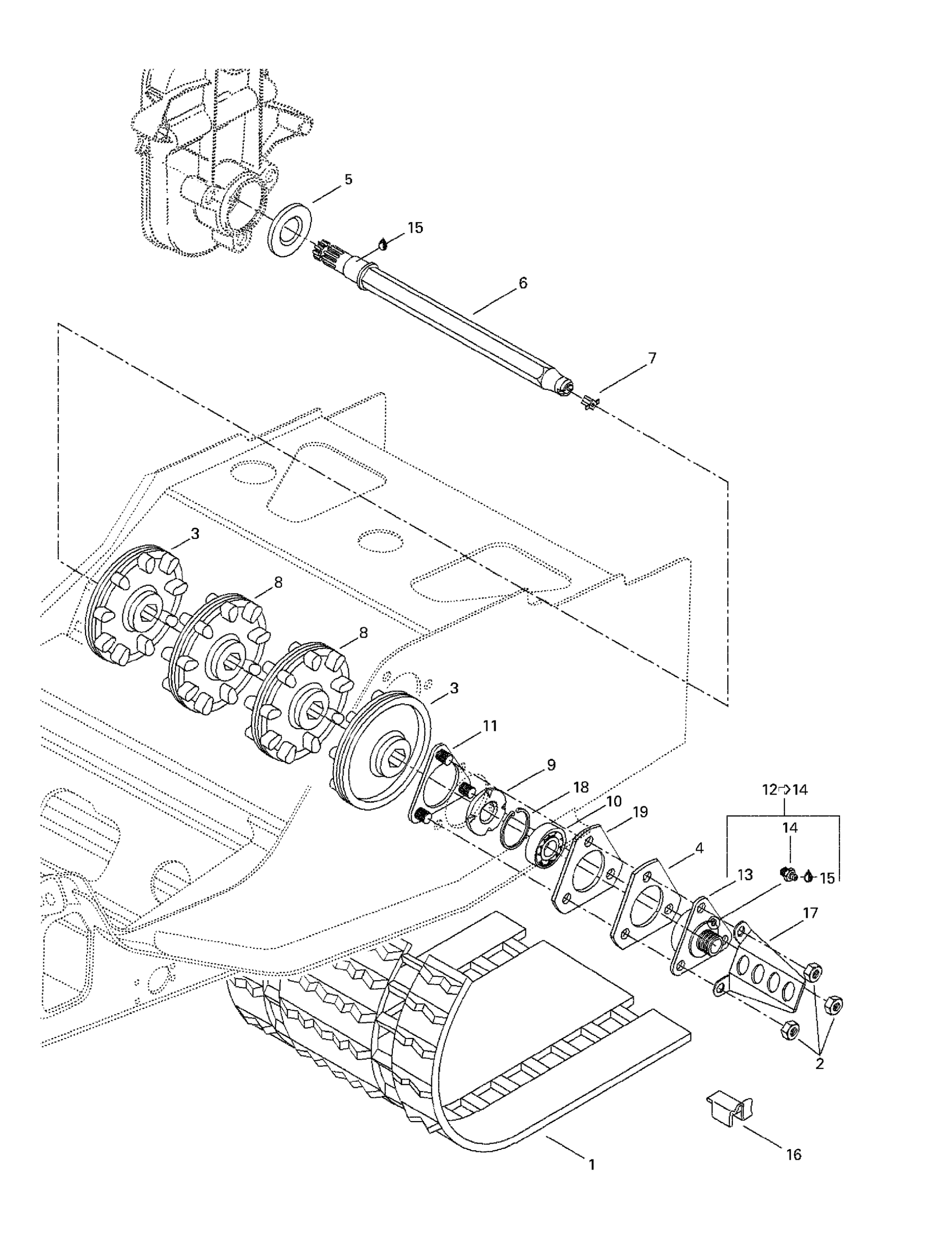 Drive Axle And Track
