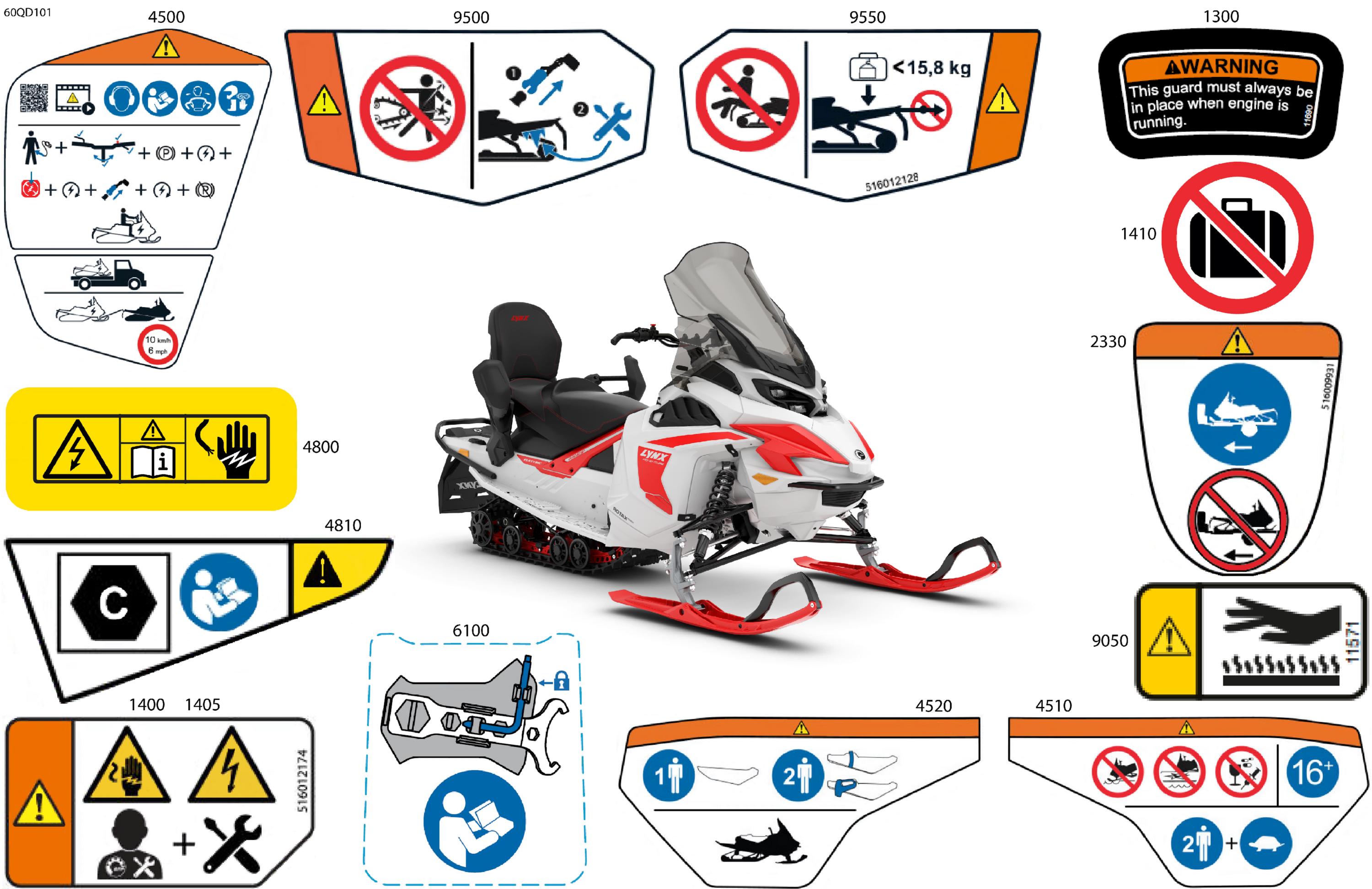 Body - Warning Decals