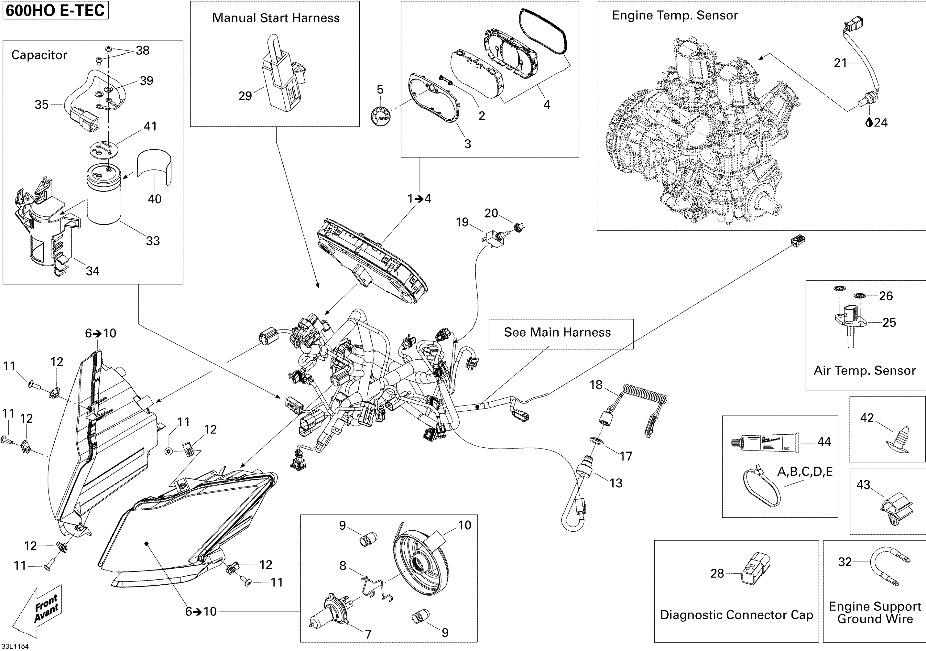 Electrical System 600 HO ETEC