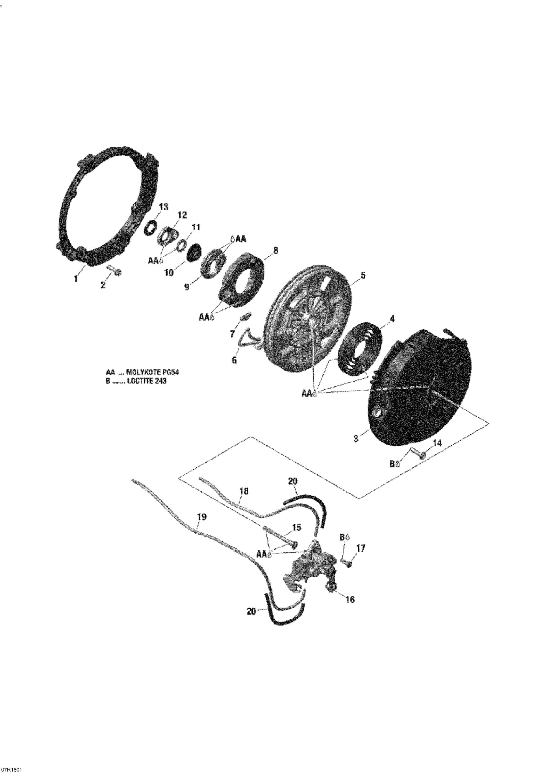 Rewind Starter And Oil Pump _06R1547