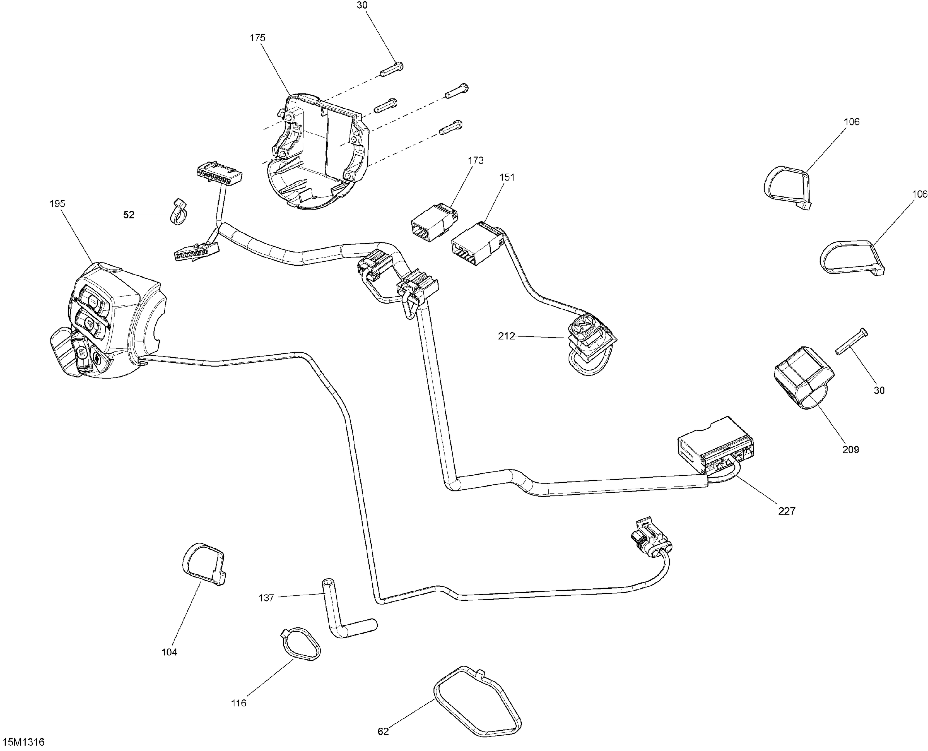Steering Wiring Harness