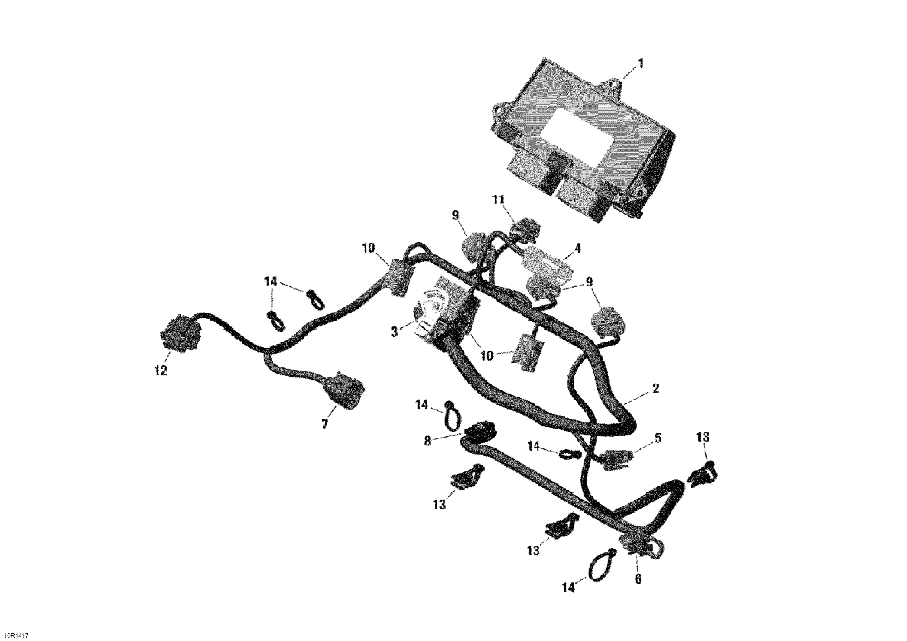 Engine Harness And Electronic Module