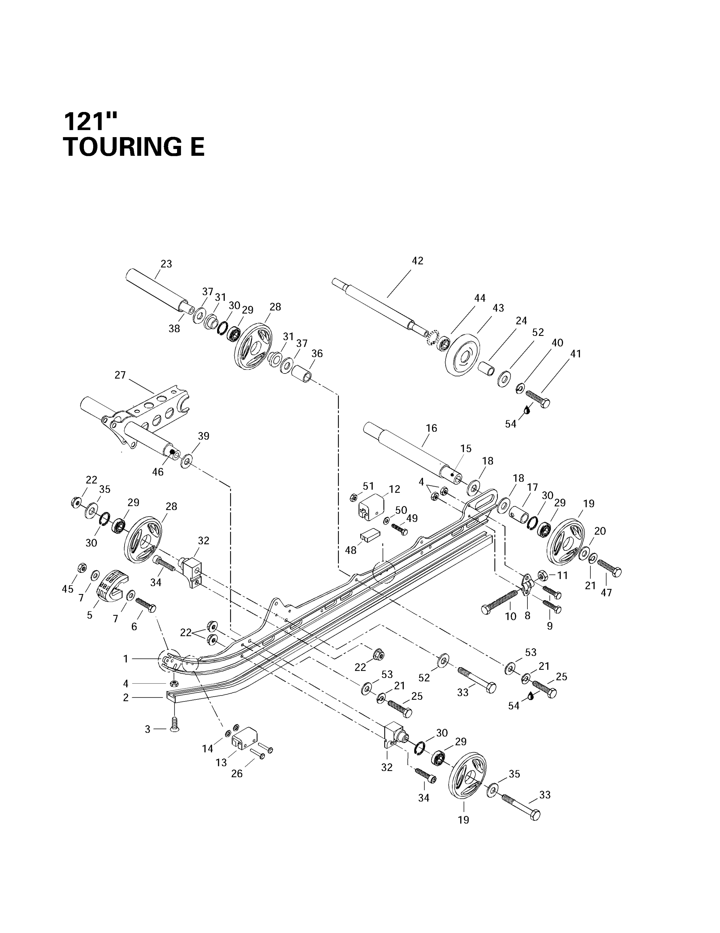 Rear Suspension (121”)
