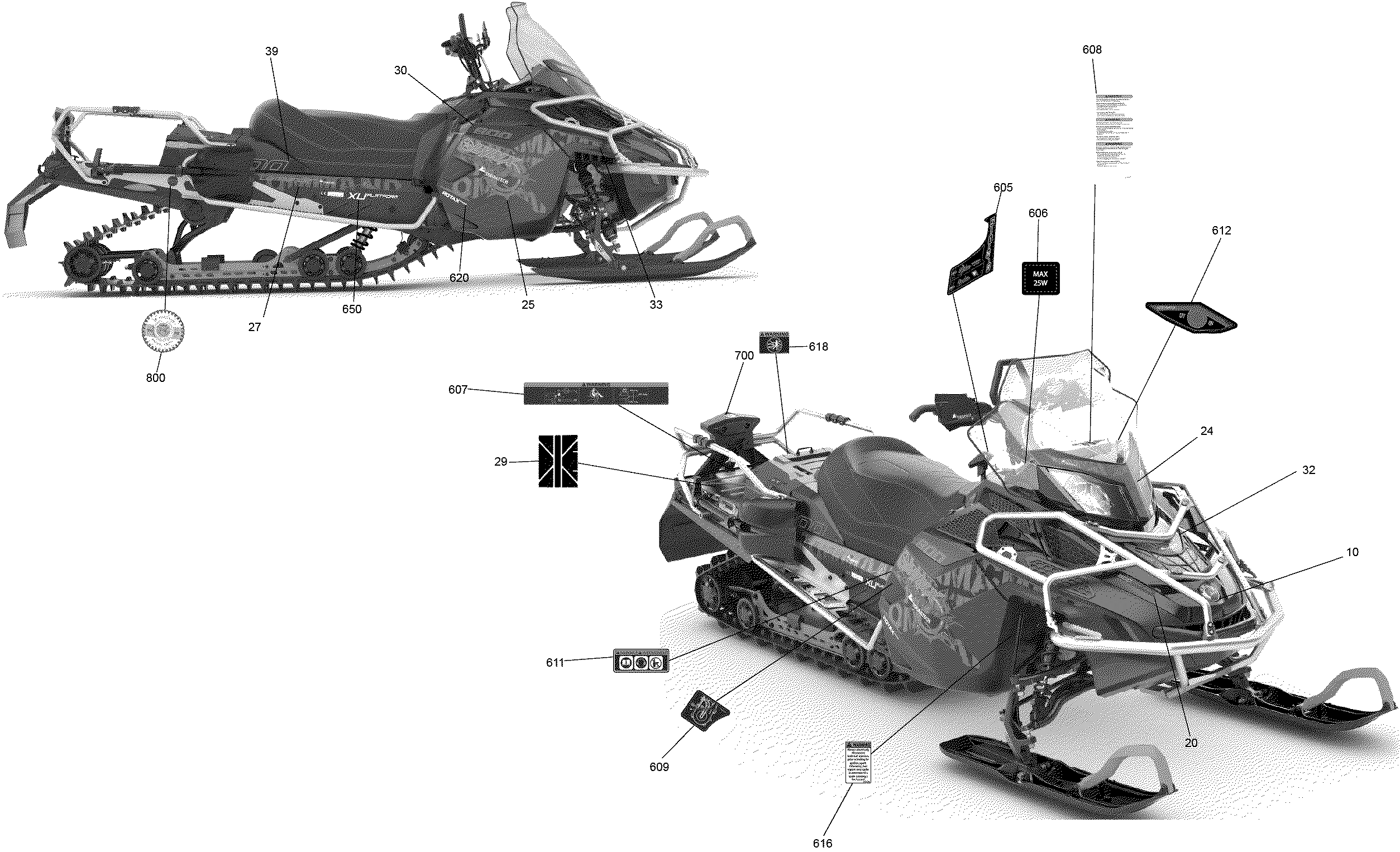 Decals Commander - 800R E-TEC
