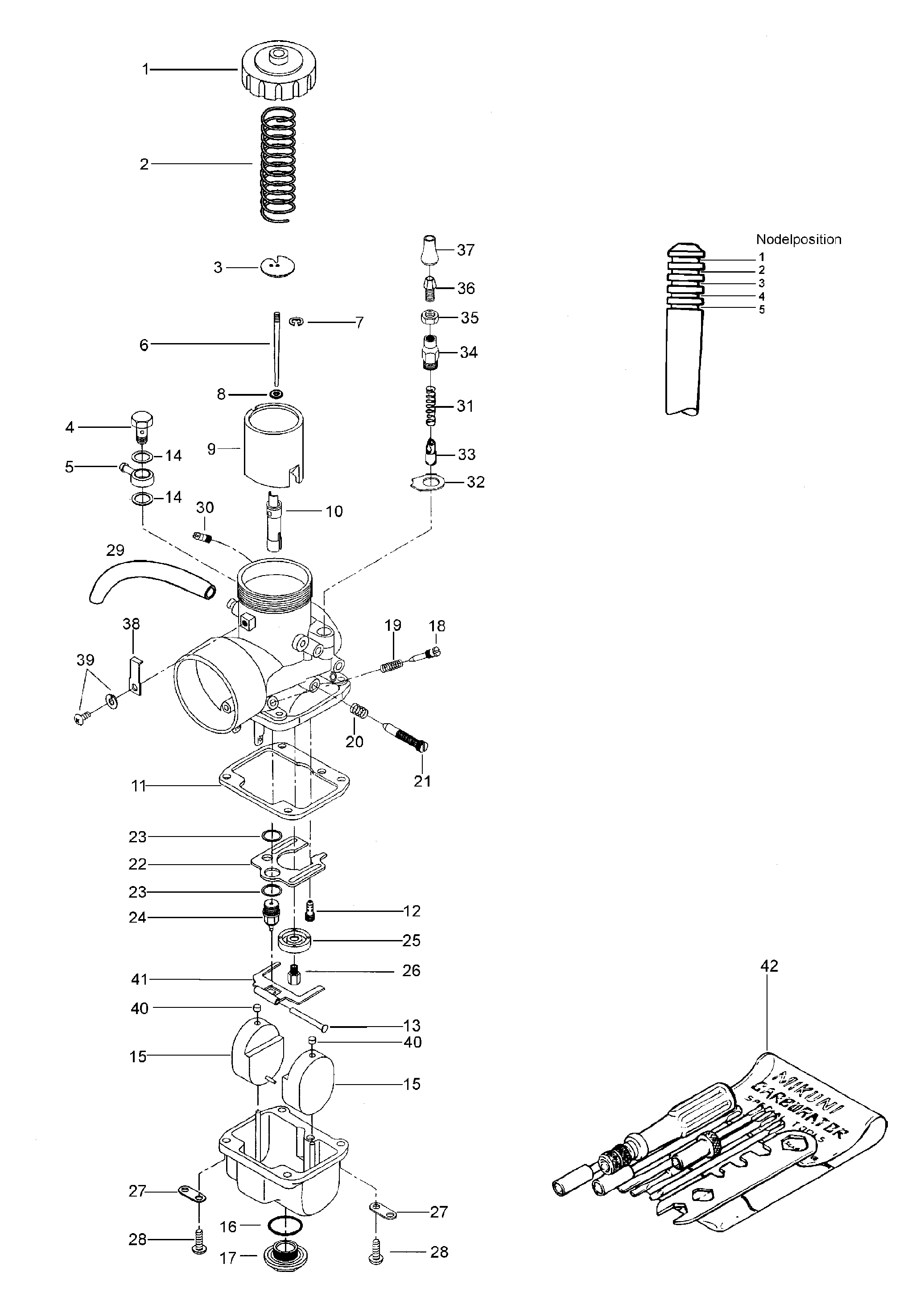 Схема узла: Carburetor