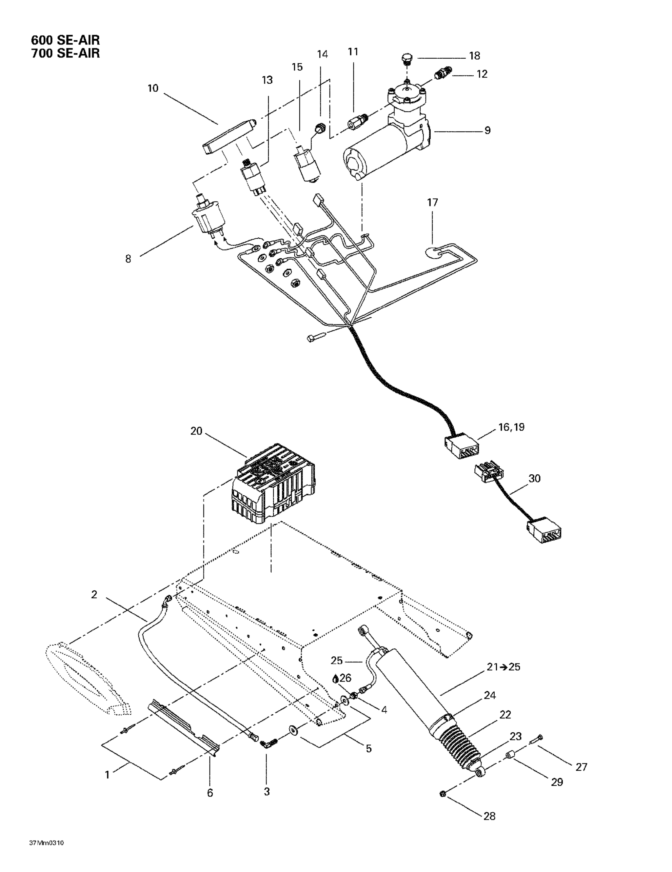 Air Shock And Compressor (SE-Air Shock)