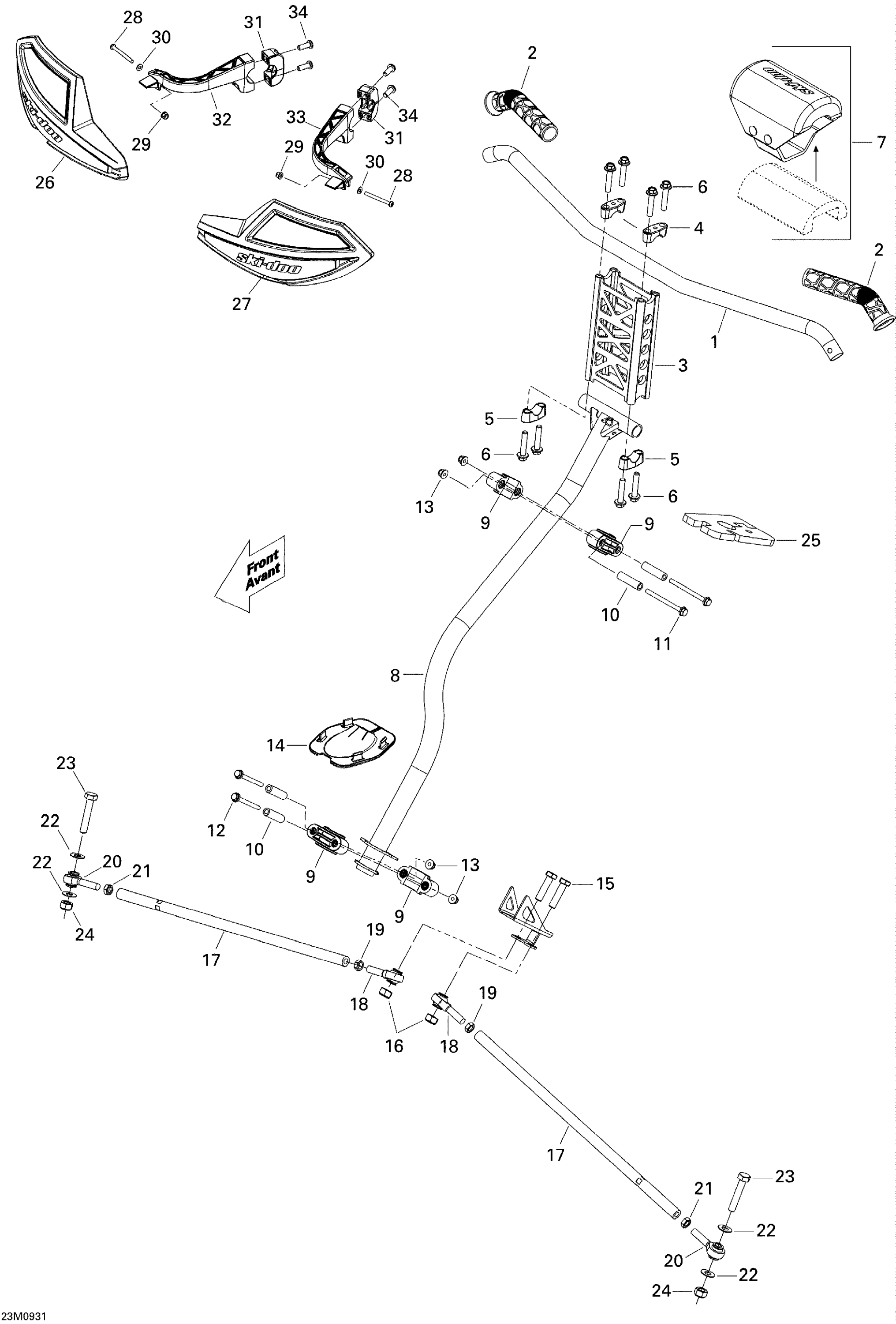 Схема узла: Steering