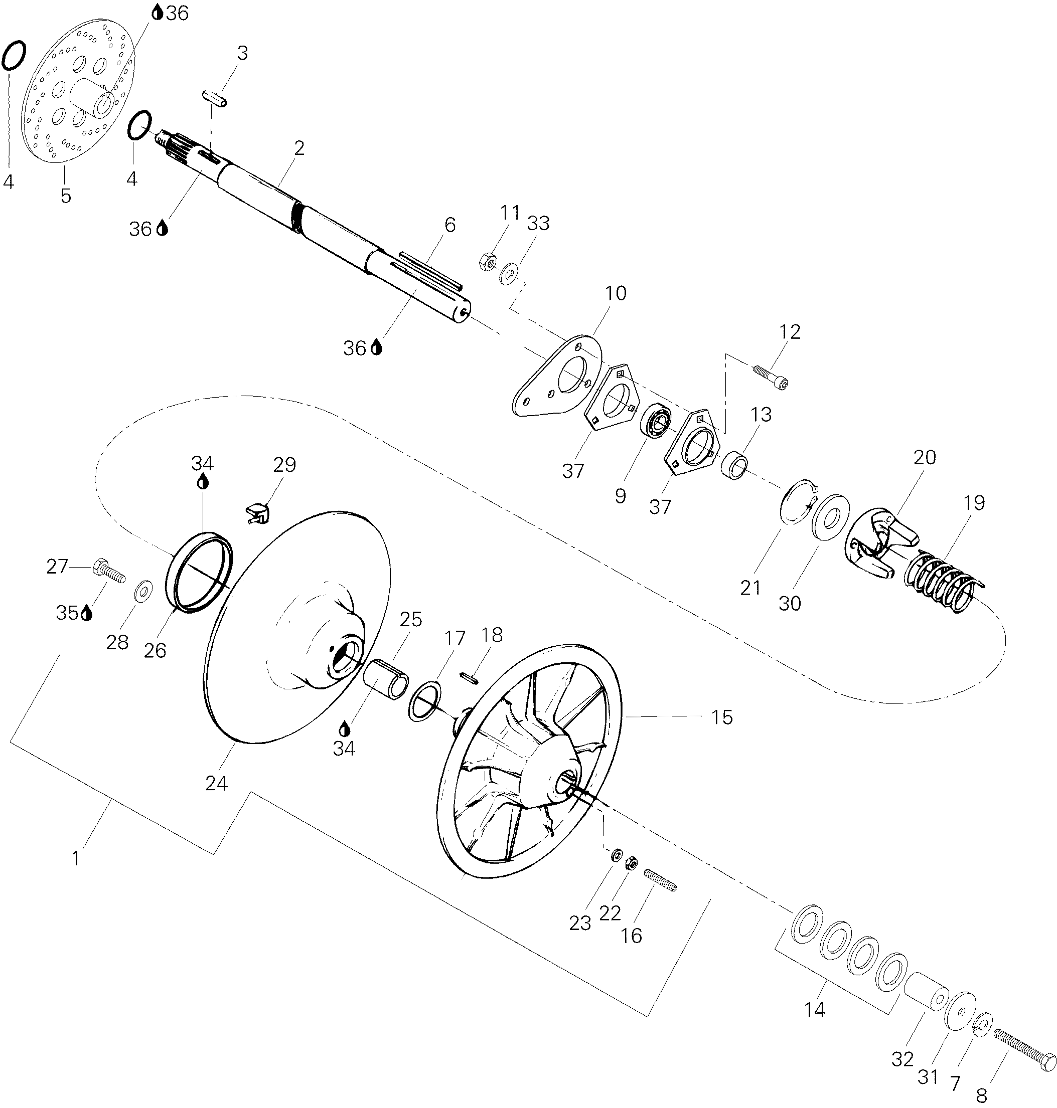 Driven Pulley