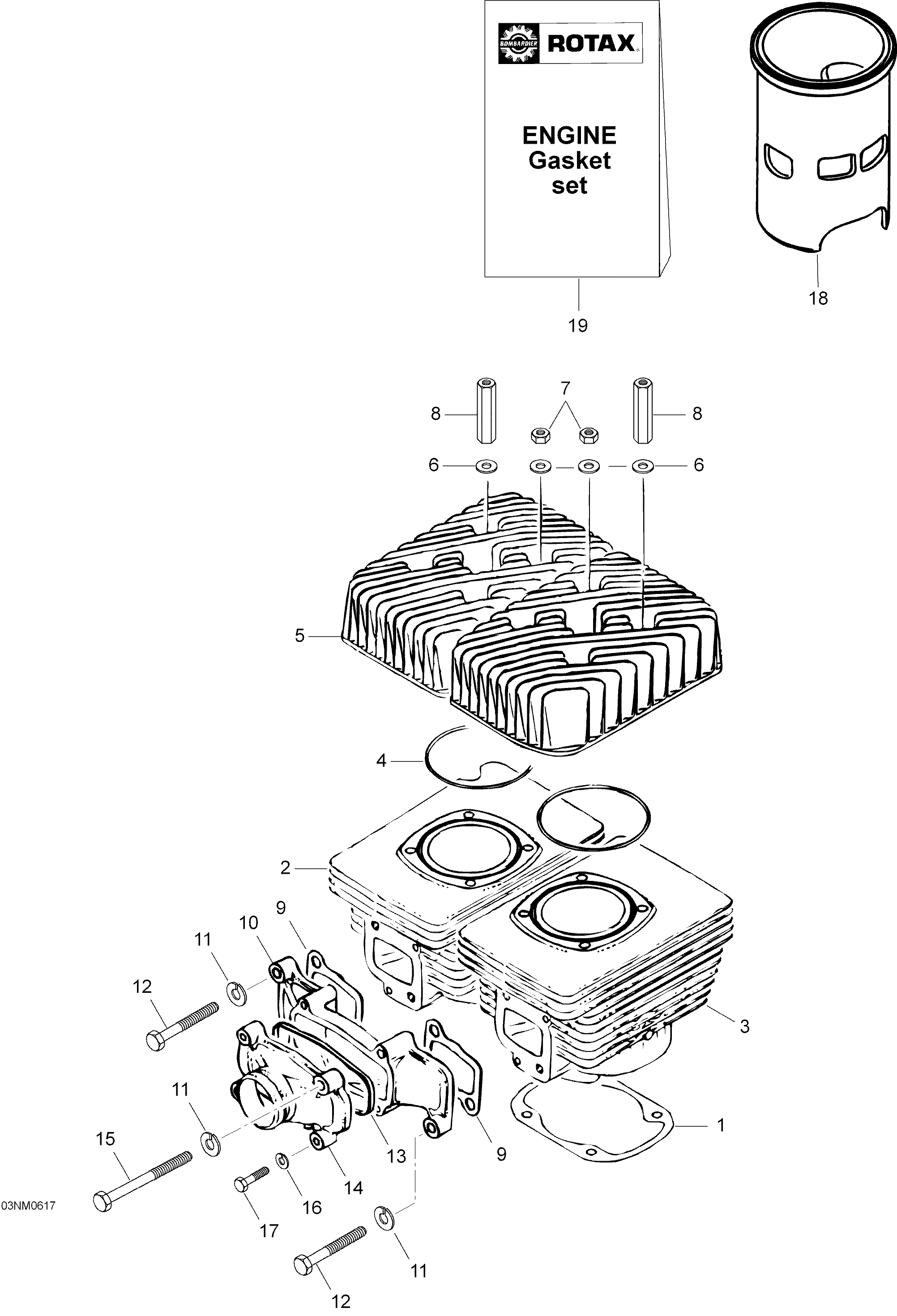 Cylinder and Cylinder Head