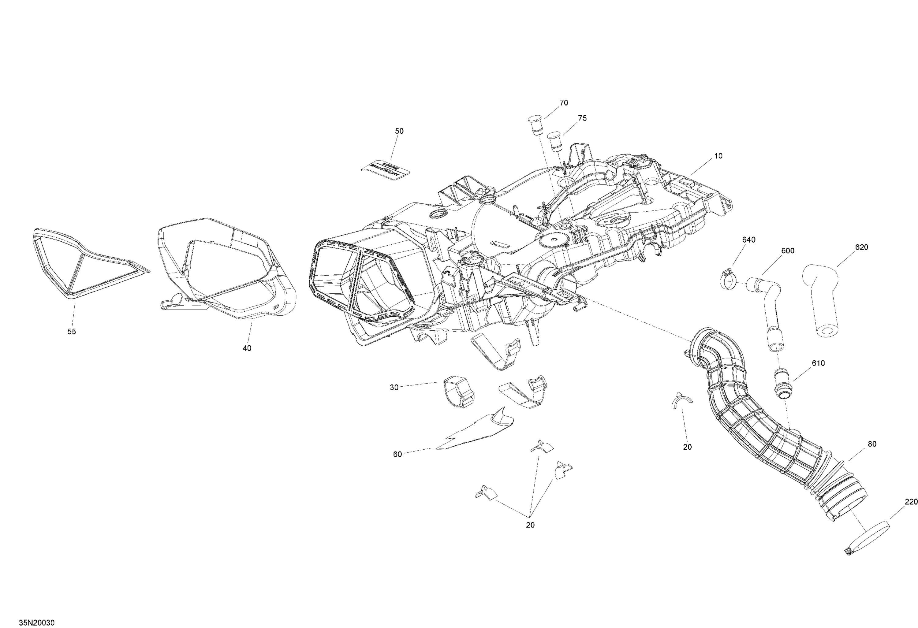 Схема узла: Engine - Air Intake