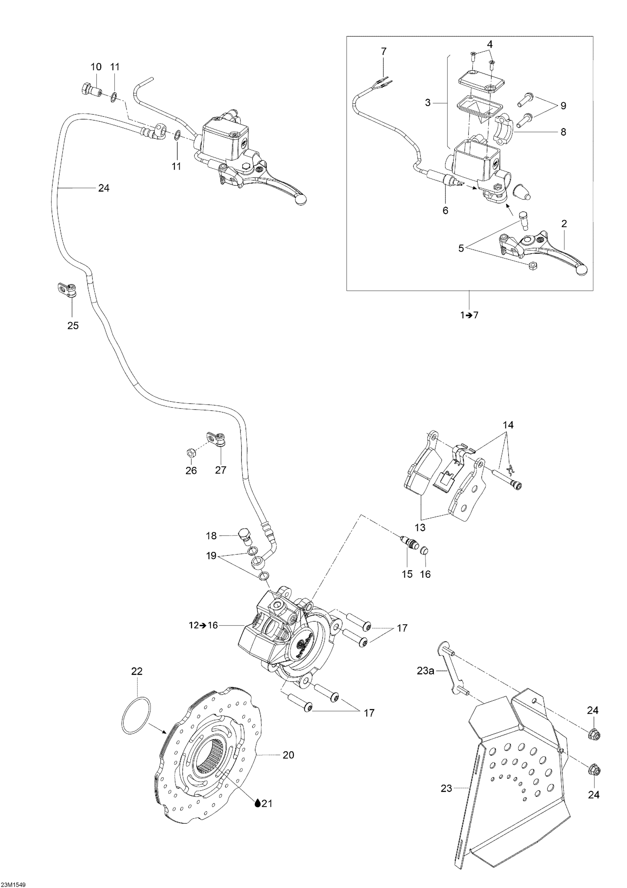 Hydraulic Brake _23M1549
